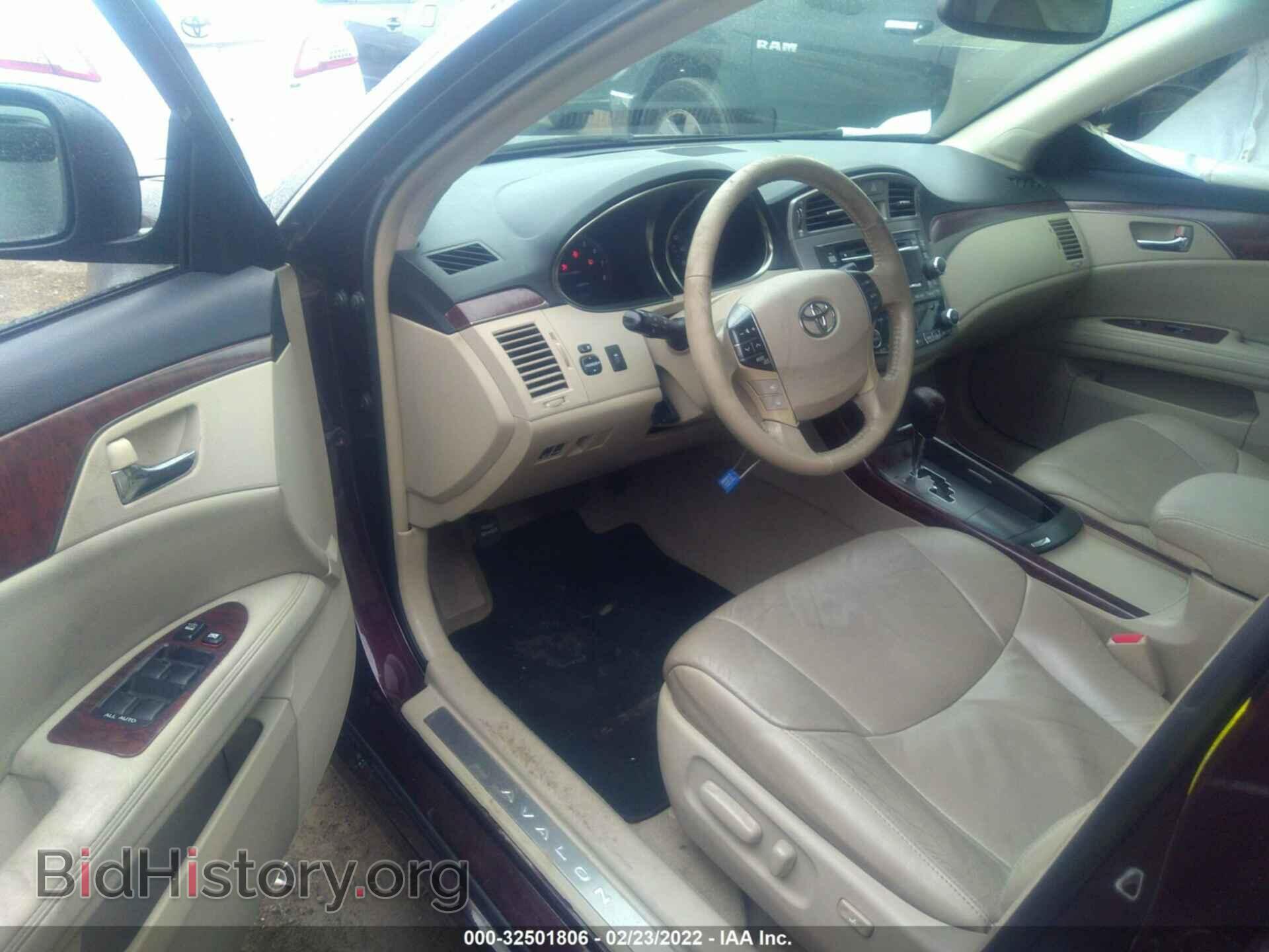 2011 TOYOTA AVALON - VIN: 4T1BK3DB2BU374150 - Фото 5