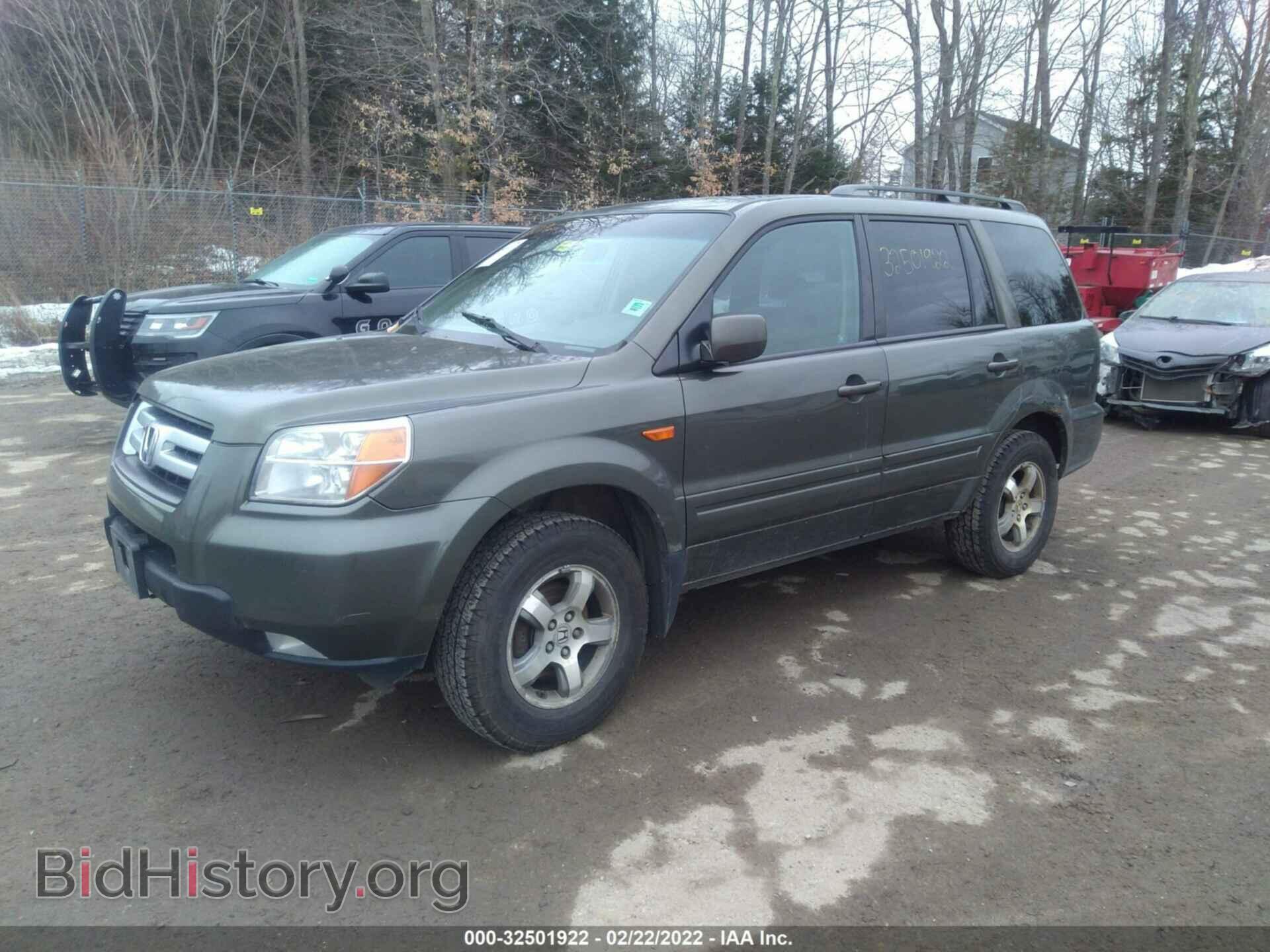 2006 HONDA PILOT - VIN: 2HKYF18436H509140 - Фото 2