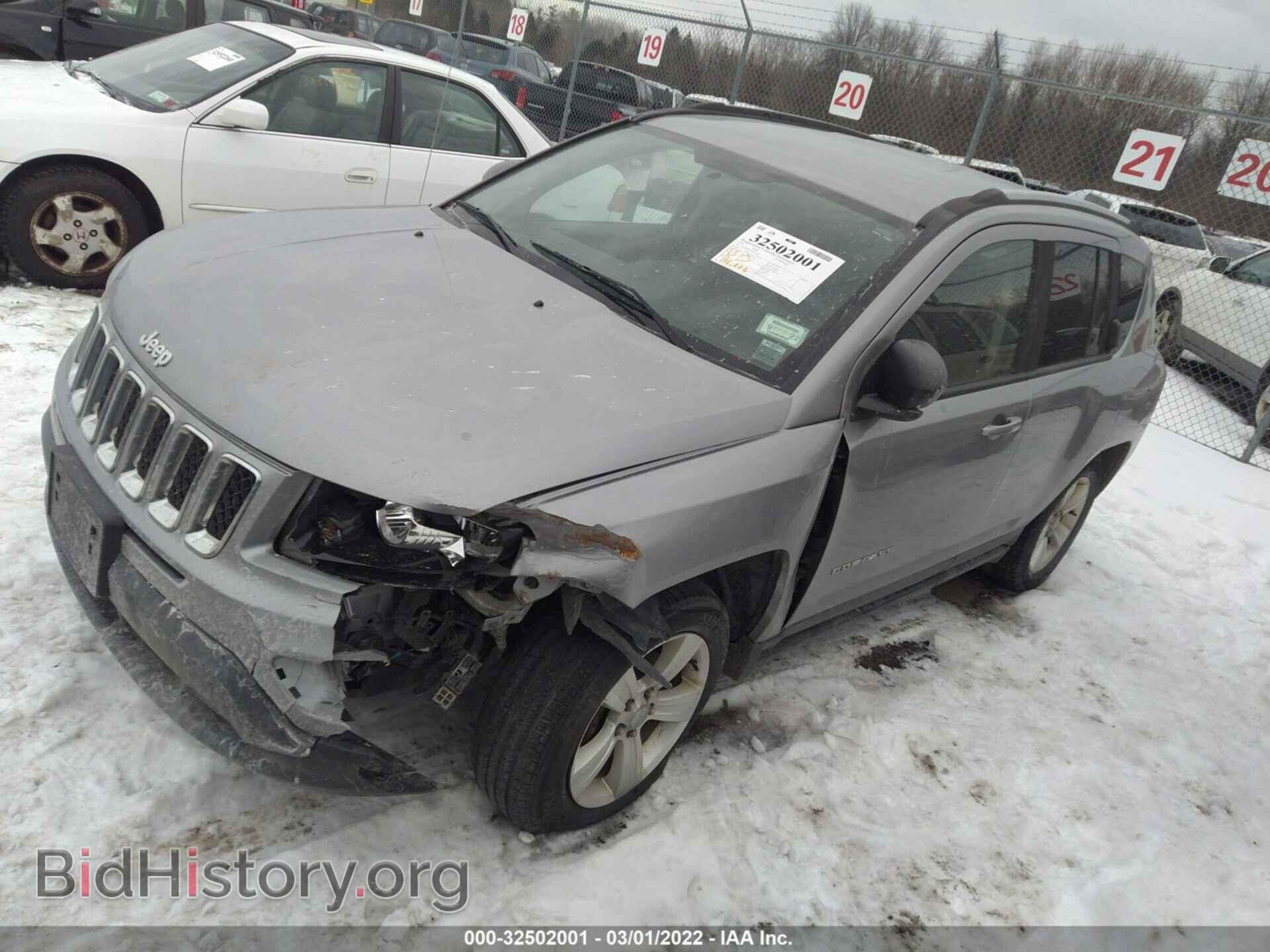 2016 JEEP COMPASS - VIN: 1C4NJDBB4GD780533 - Фото 2