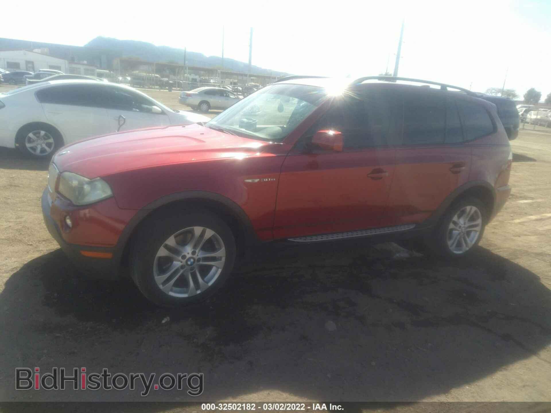 2008 BMW X3 - VIN: WBXPC93408WJ21230 - Фото 2