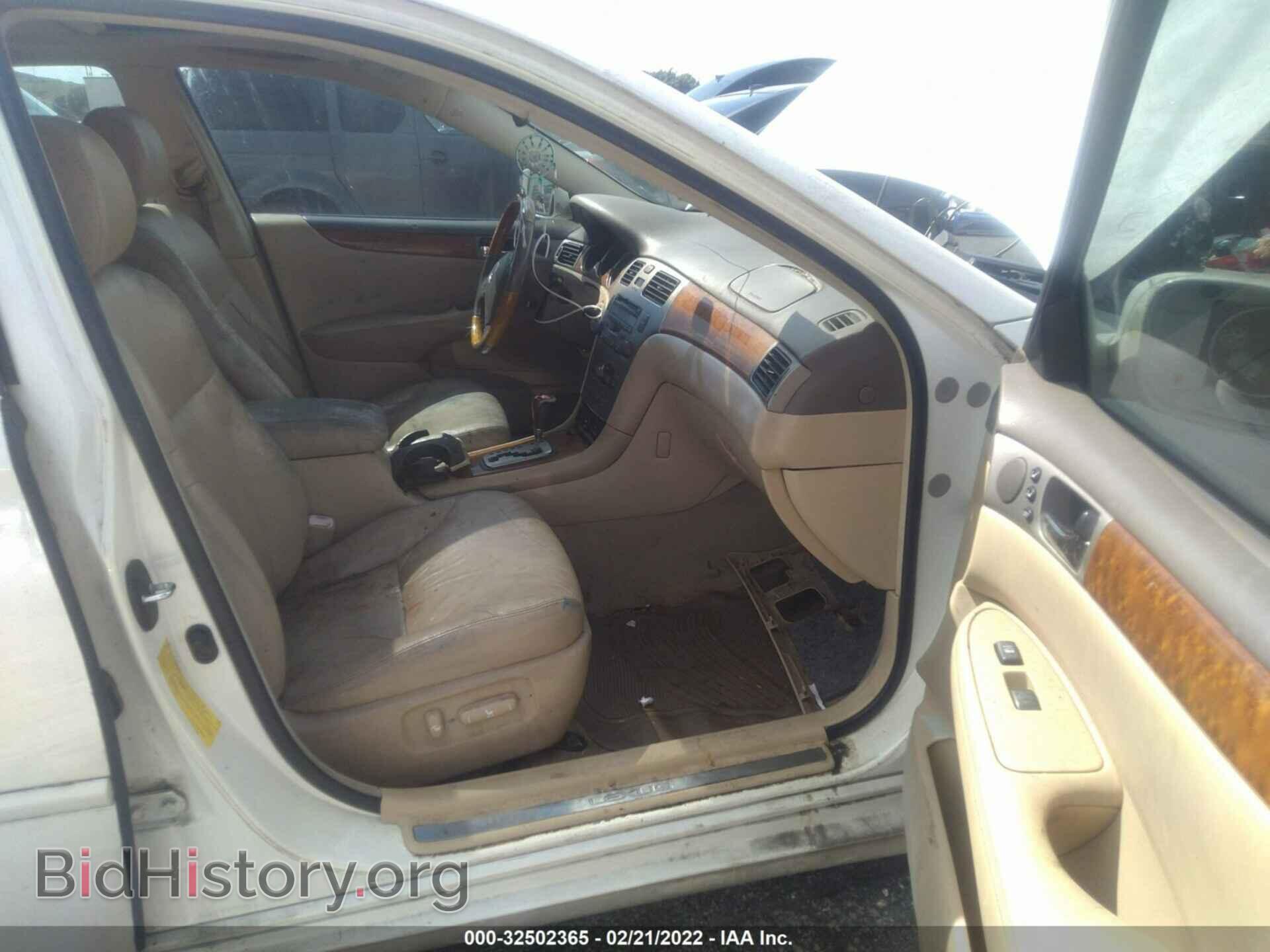 2006 LEXUS ES 330 - VIN: JTHBA30G365172540 - Фото 5