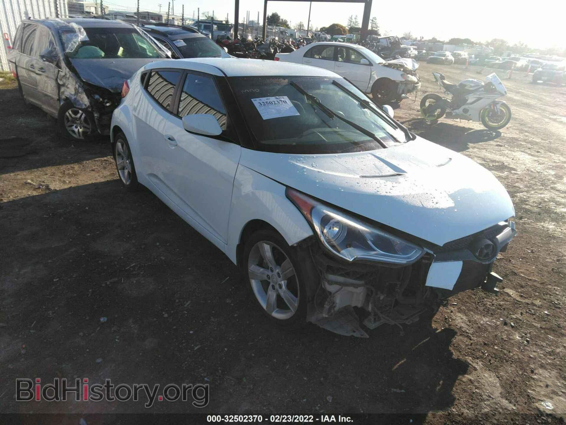 Фотография KMHTC6AD7CU064795 - HYUNDAI VELOSTER 2012