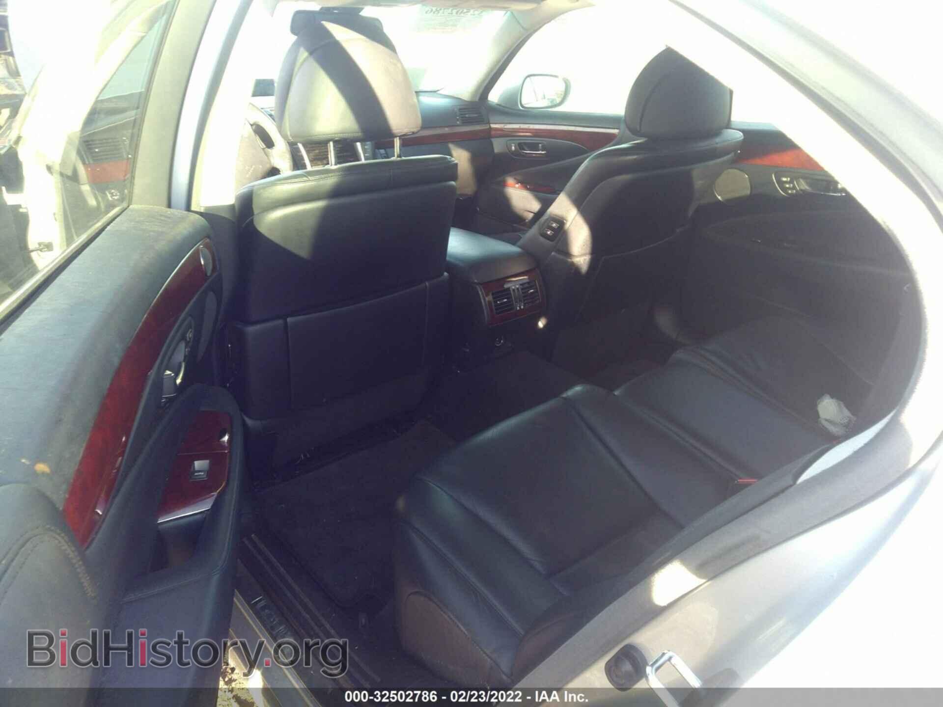 2007 LEXUS LS 460 - VIN: JTHGL46F975000566 - Фото 8