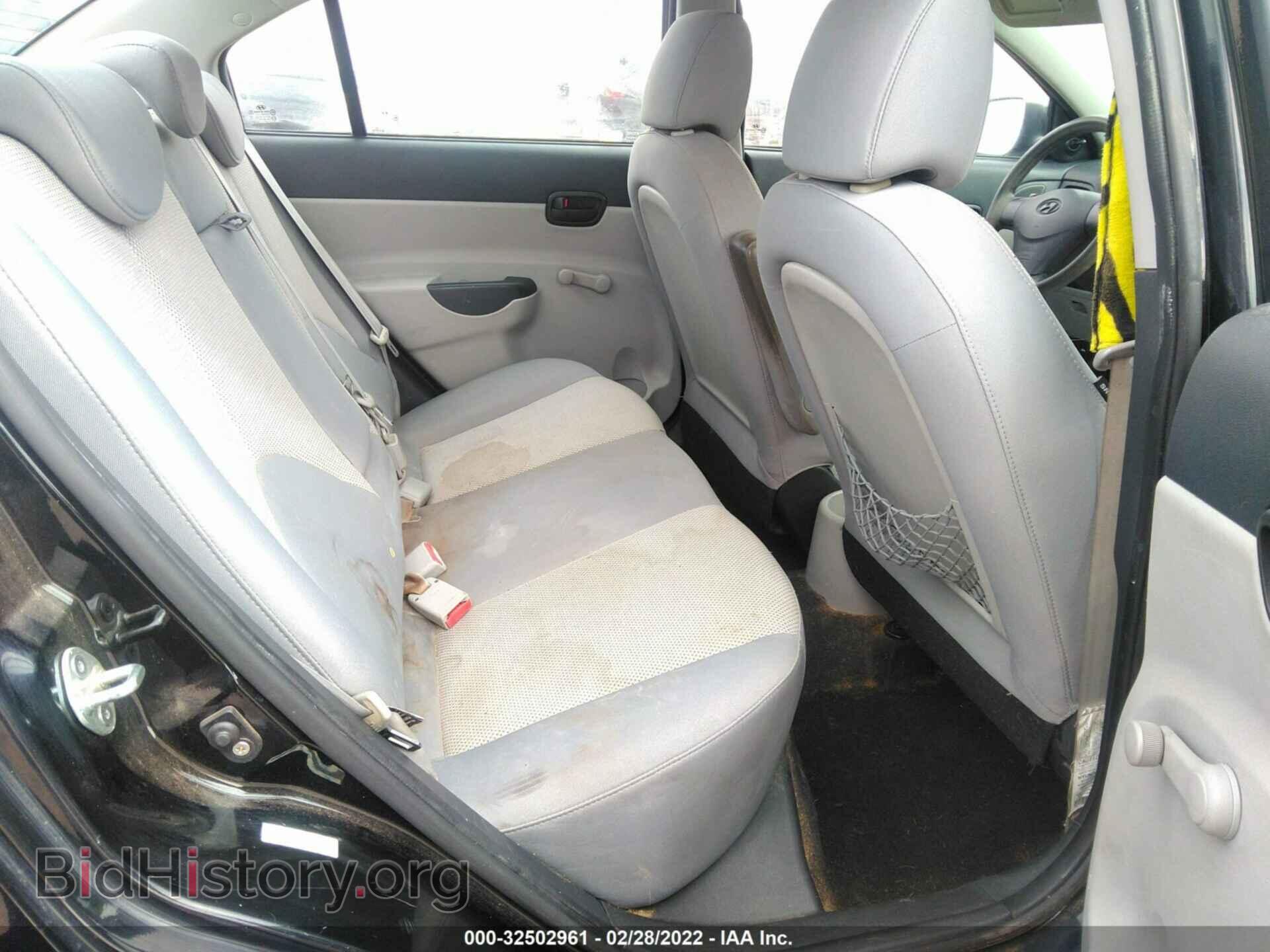 2011 HYUNDAI ACCENT - VIN: KMHCN4AC2BU602615 - Фото 8