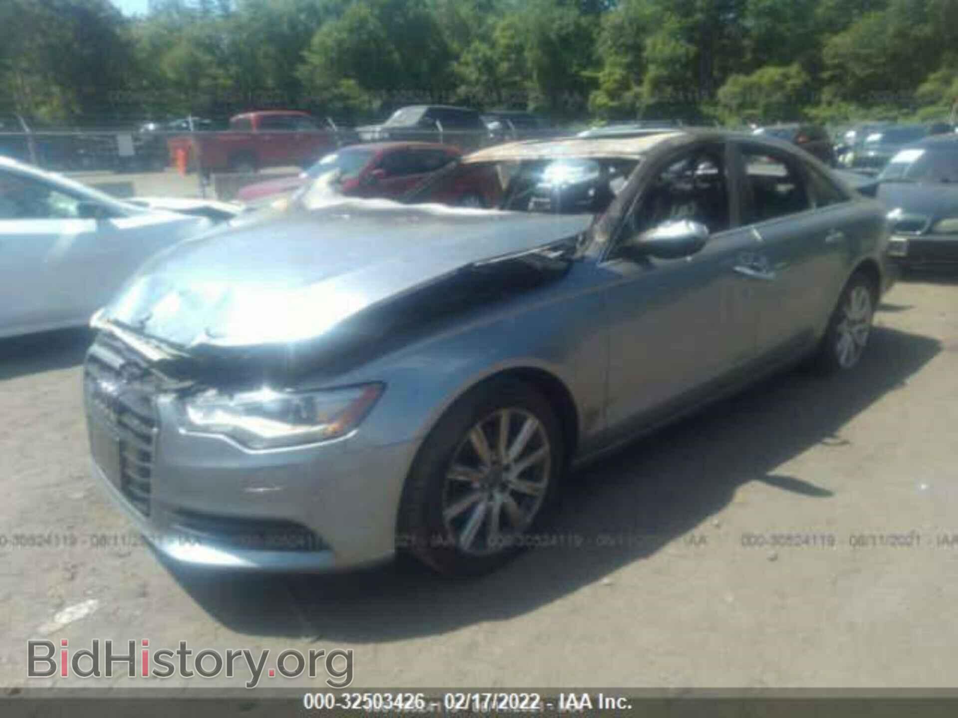 2013 AUDI A6 - VIN: WAUGFAFC8DN079914 - Фото 2