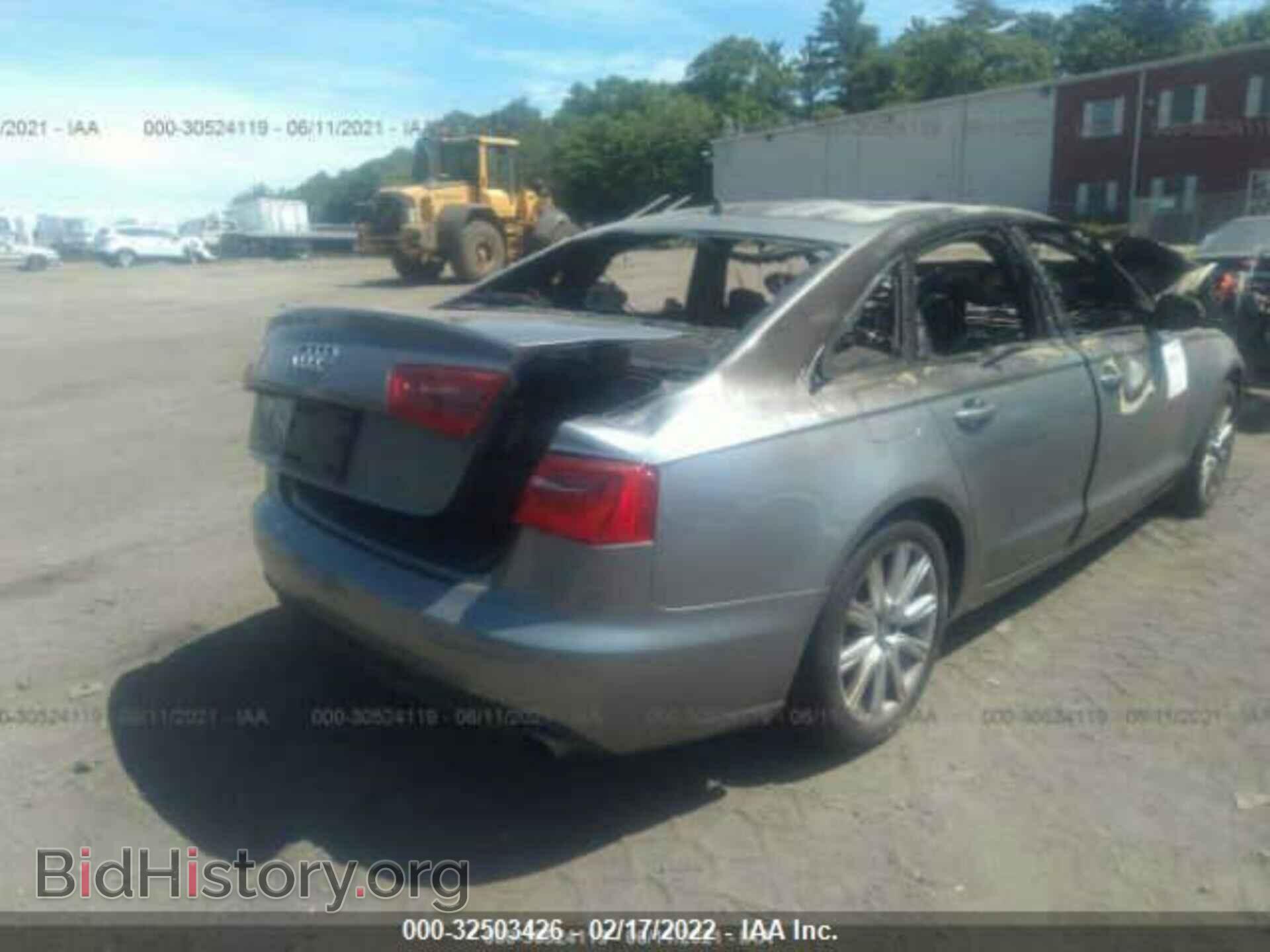 2013 AUDI A6 - VIN: WAUGFAFC8DN079914 - Фото 4