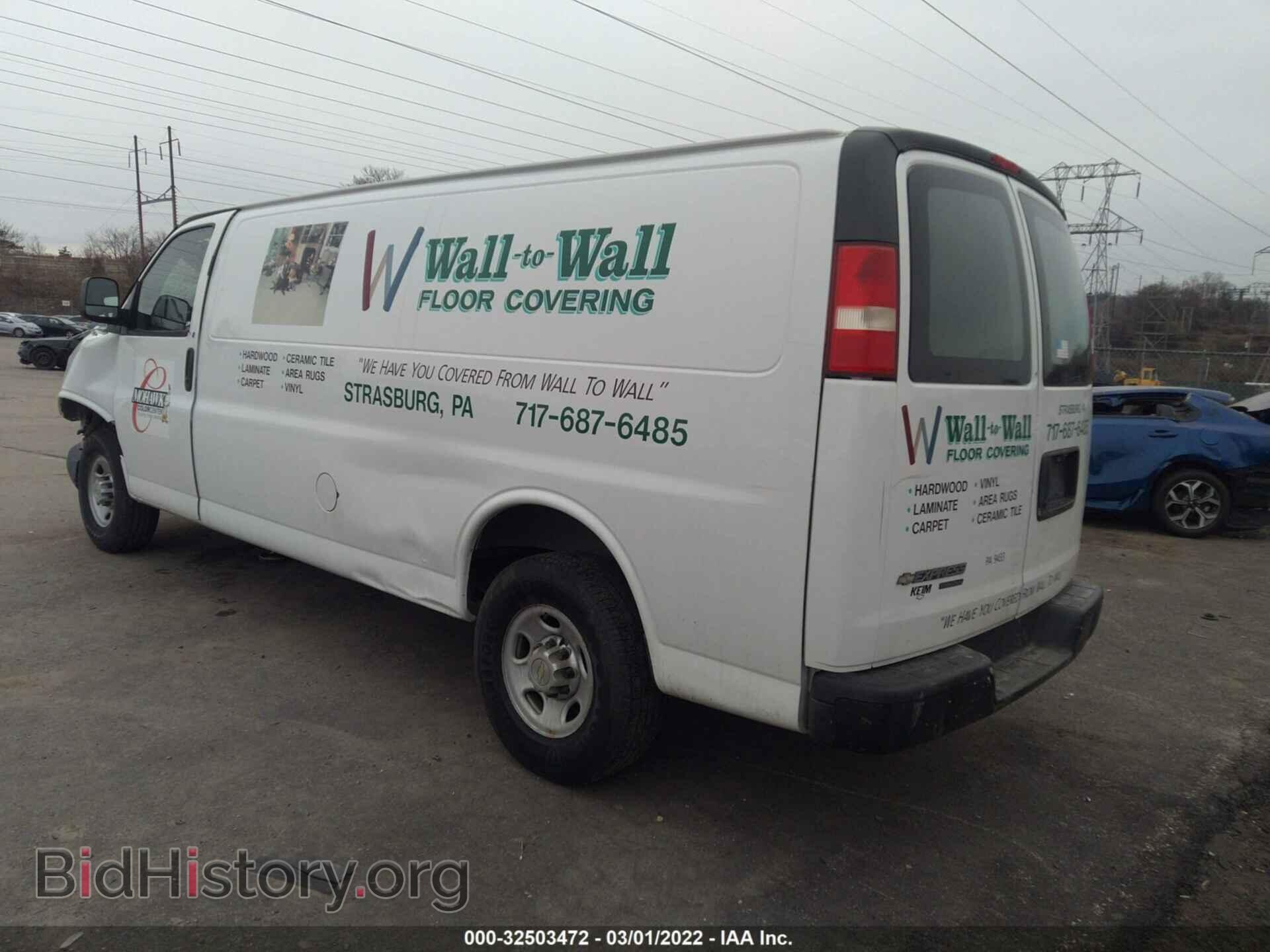 2013 CHEVROLET EXPRESS CARGO VAN - VIN: 1GCWGGCA3D1110446 - Photo 3