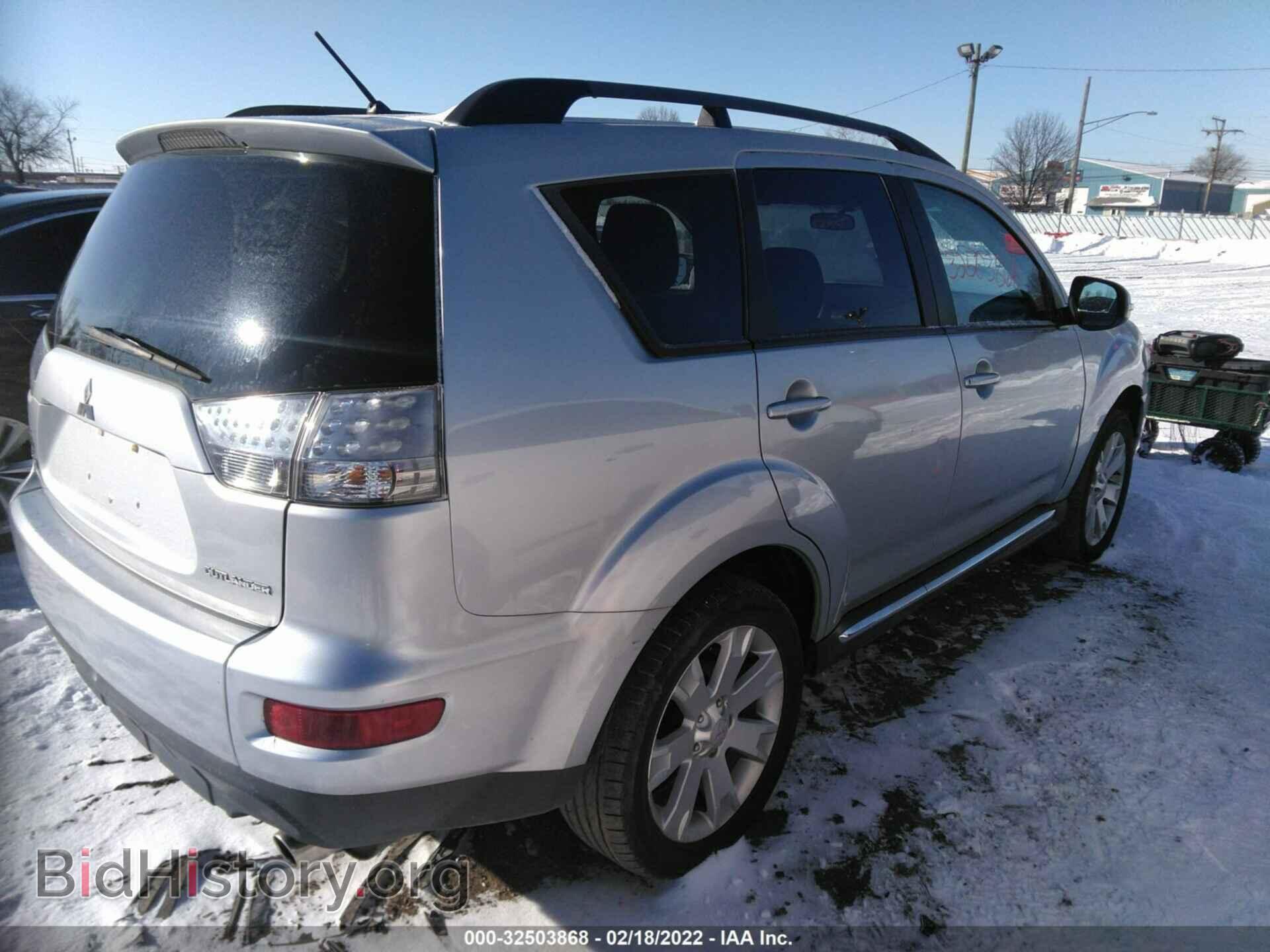 2012 MITSUBISHI OUTLANDER - VIN: JA4AS3AW1CU017612 - Фото 4