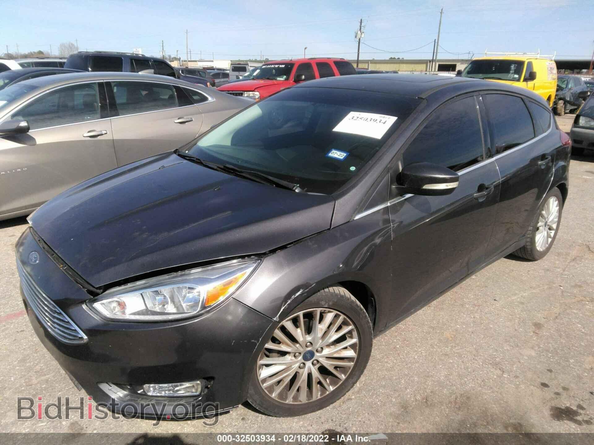 2018 FORD FOCUS - VIN: 1FADP3N25JL323443 - Фото 2