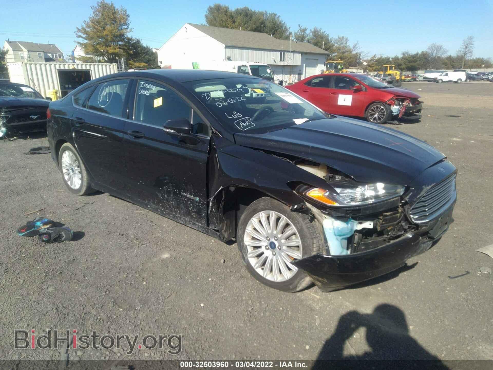 Photo 3FA6P0LU1FR265643 - FORD FUSION 2015