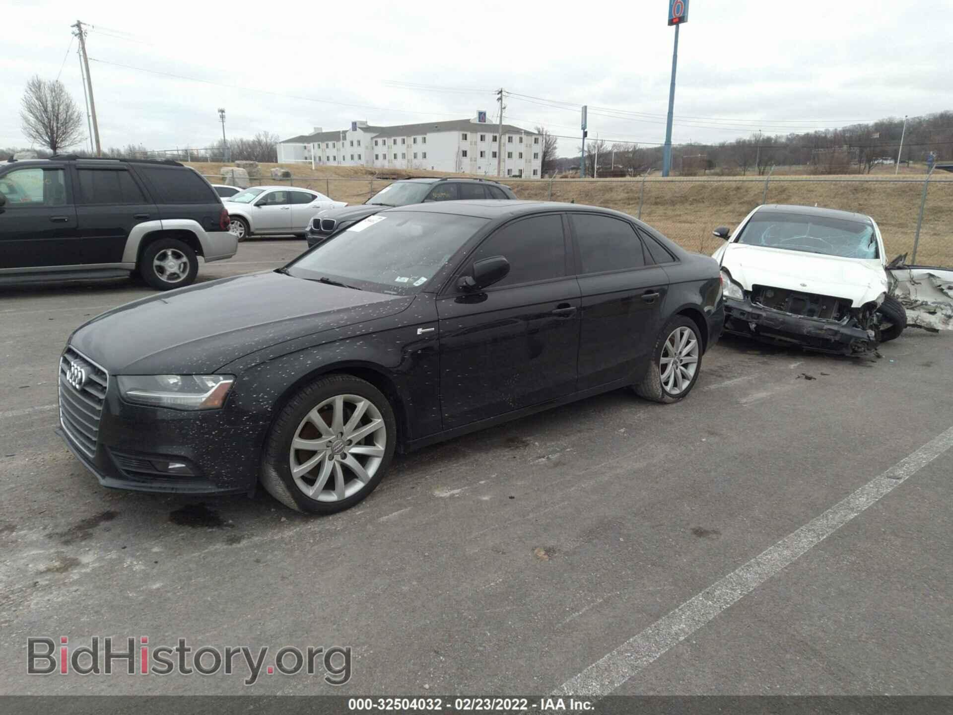 2013 AUDI A4 - VIN: WAUAFAFL0DA152898 - Фото 2