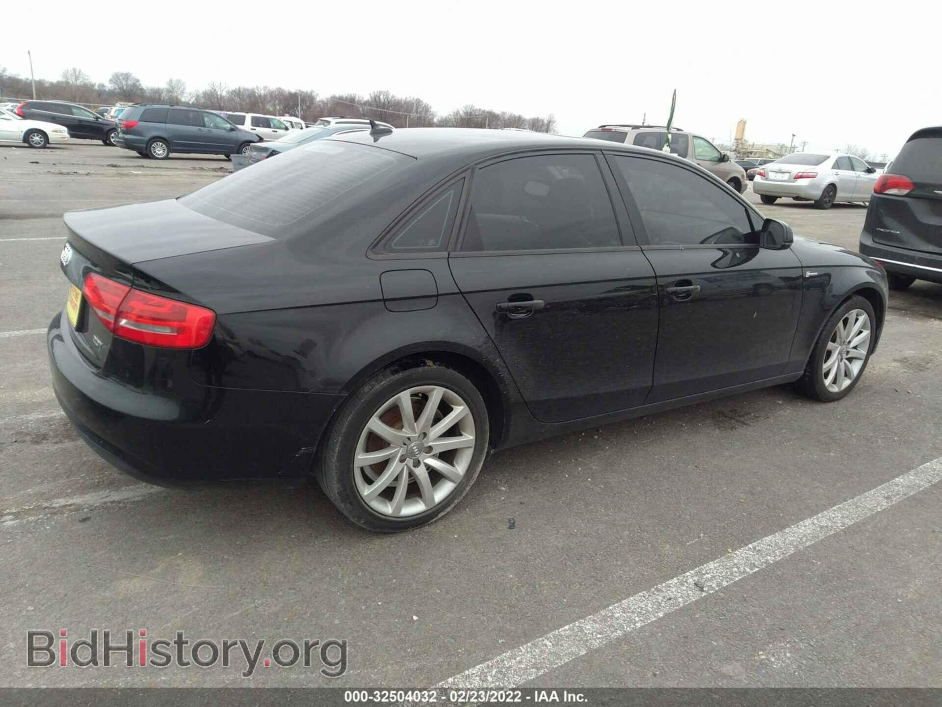 2013 AUDI A4 - VIN: WAUAFAFL0DA152898 - Фото 4