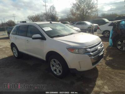 2012 Ford EDGE SEL, white — VIN 2FMDK3JC6CBA19902, IAAI