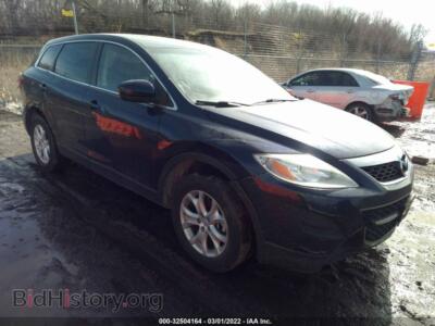 2011 Mazda CX-9 Touring, синий — VIN JM3TB3CA7B0329897, IAAI