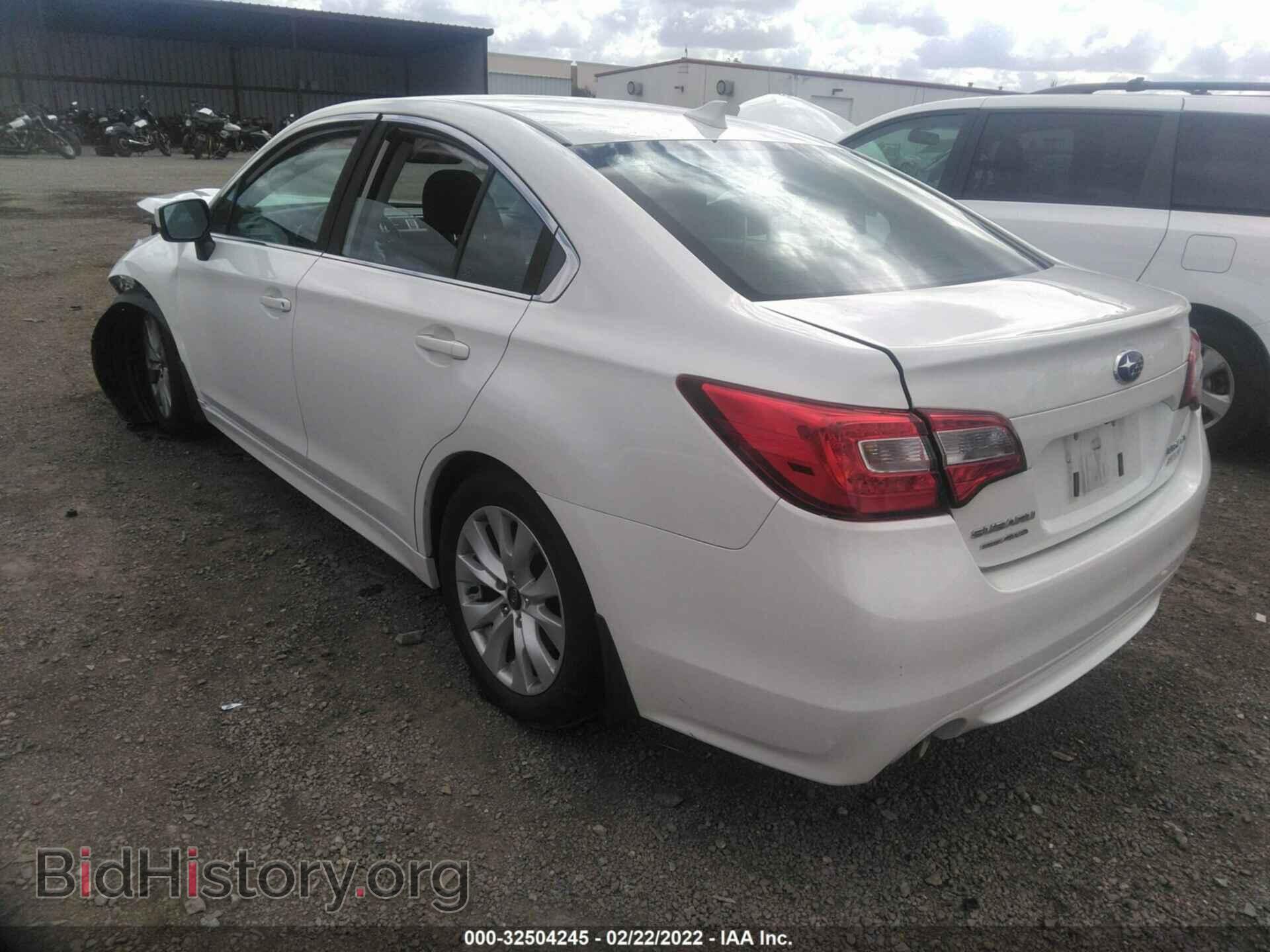 2017 SUBARU LEGACY - VIN: 4S3BNAC62H3049310 - Фото 3
