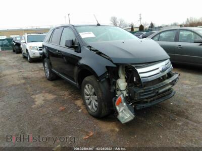 2008 Ford EDGE SEL, темно-синий — VIN 2FMDK38C18BA47779, IAAI