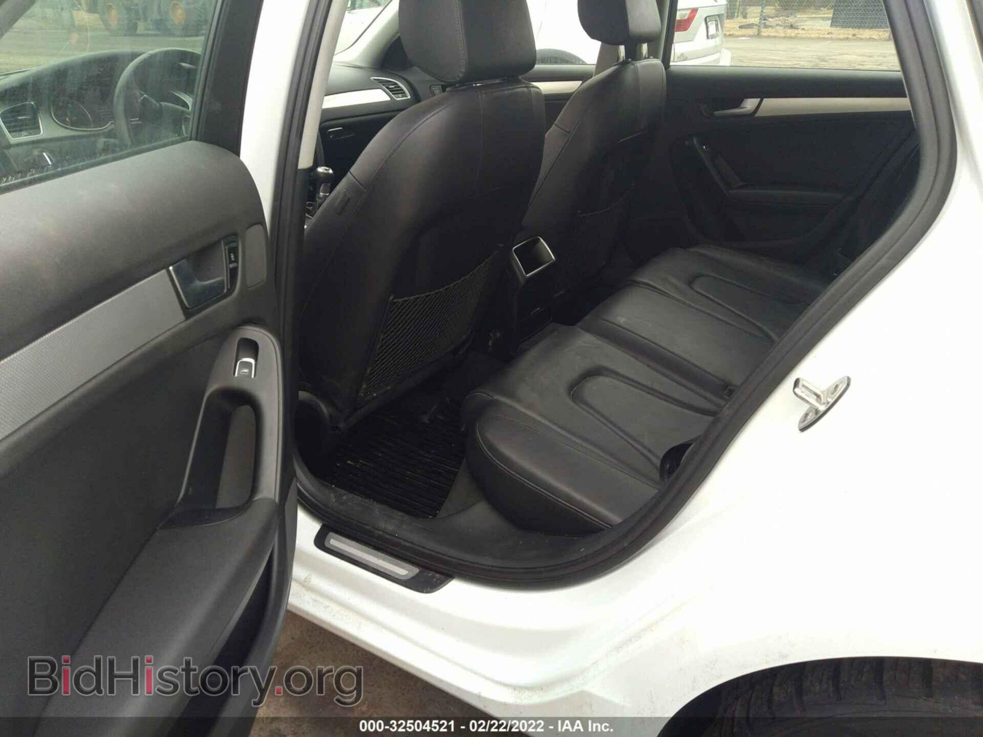 2013 AUDI A4 - VIN: WAUDFAFL2DN027391 - Photo 8