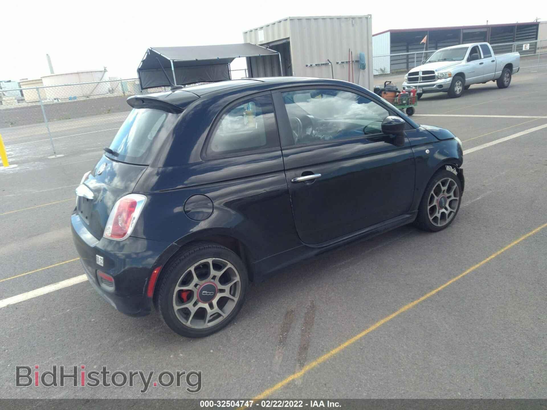 2012 FIAT 500 - VIN: 3C3CFFBR1CT105927 - Фото 4