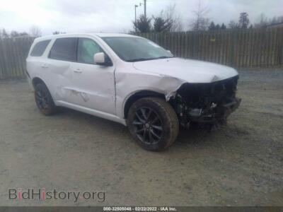 2017 Dodge DURANGO GT, белый — VIN 1C4RDJDG5HC926056, IAAI