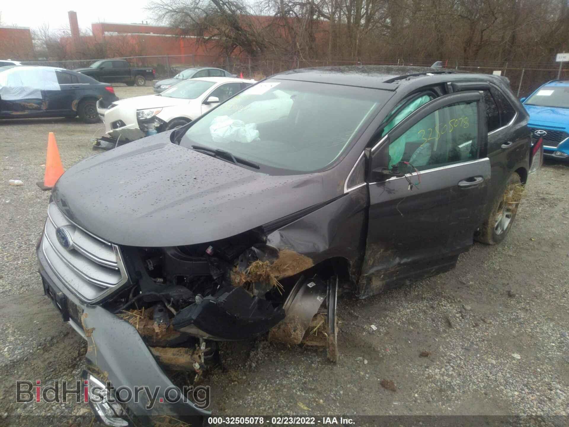 2015 FORD EDGE - VIN: 2FMTK3K99FBB11993 - Photo 2