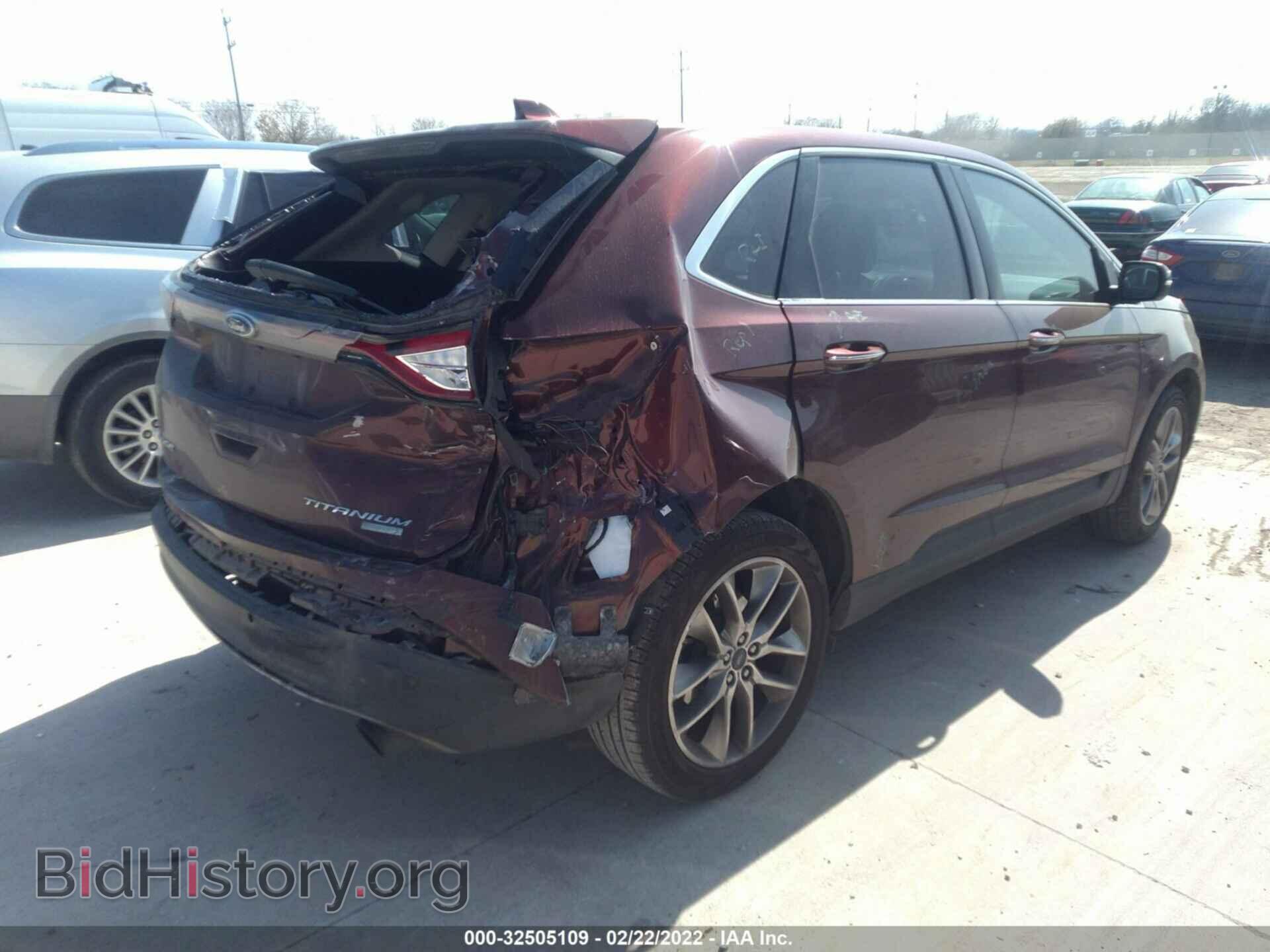 2015 FORD EDGE - VIN: 2FMTK3K94FBC32866 - Photo 4