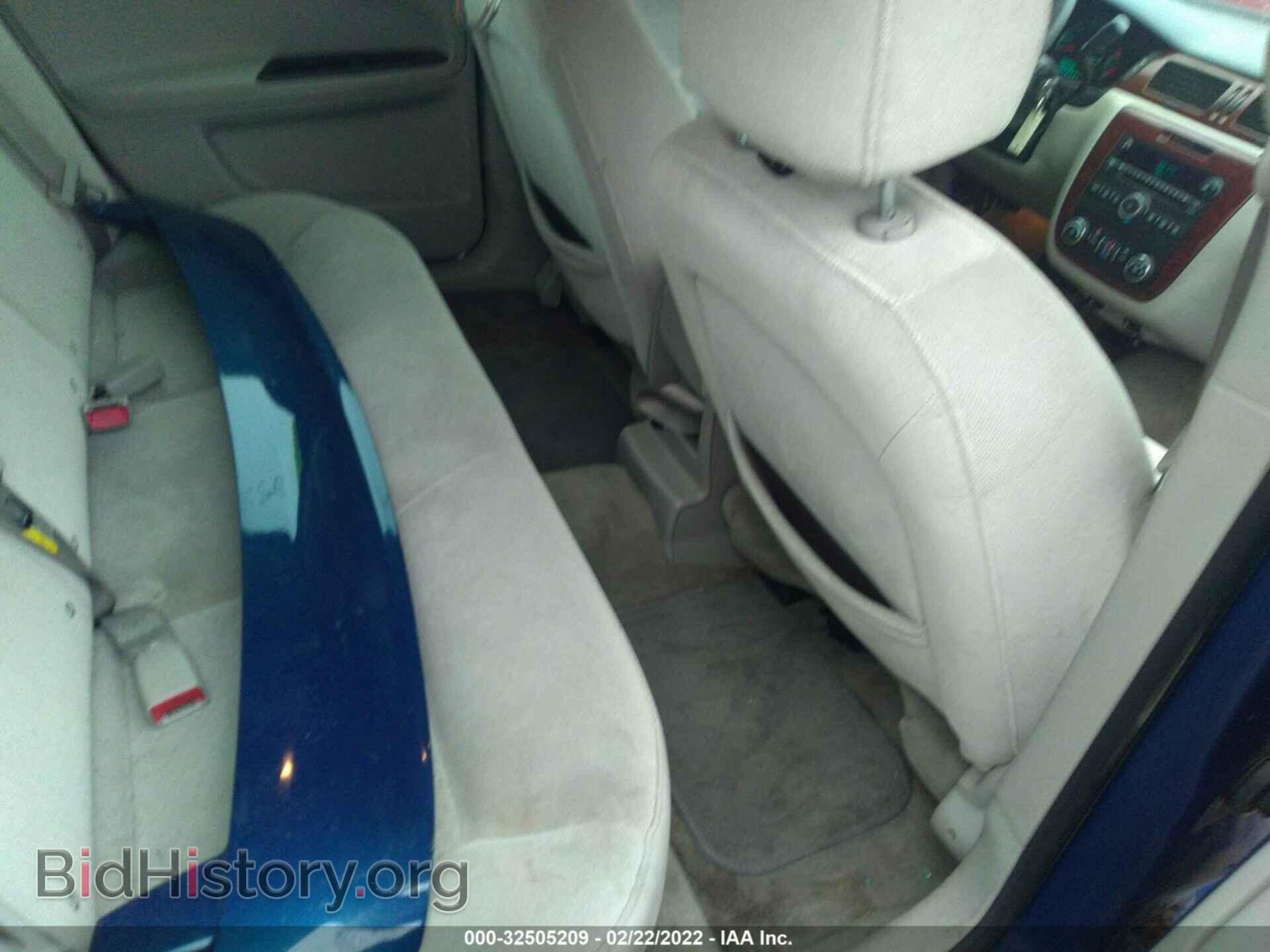 2006 CHEVROLET IMPALA - VIN: 2G1WT55KX69109193 - Фото 8