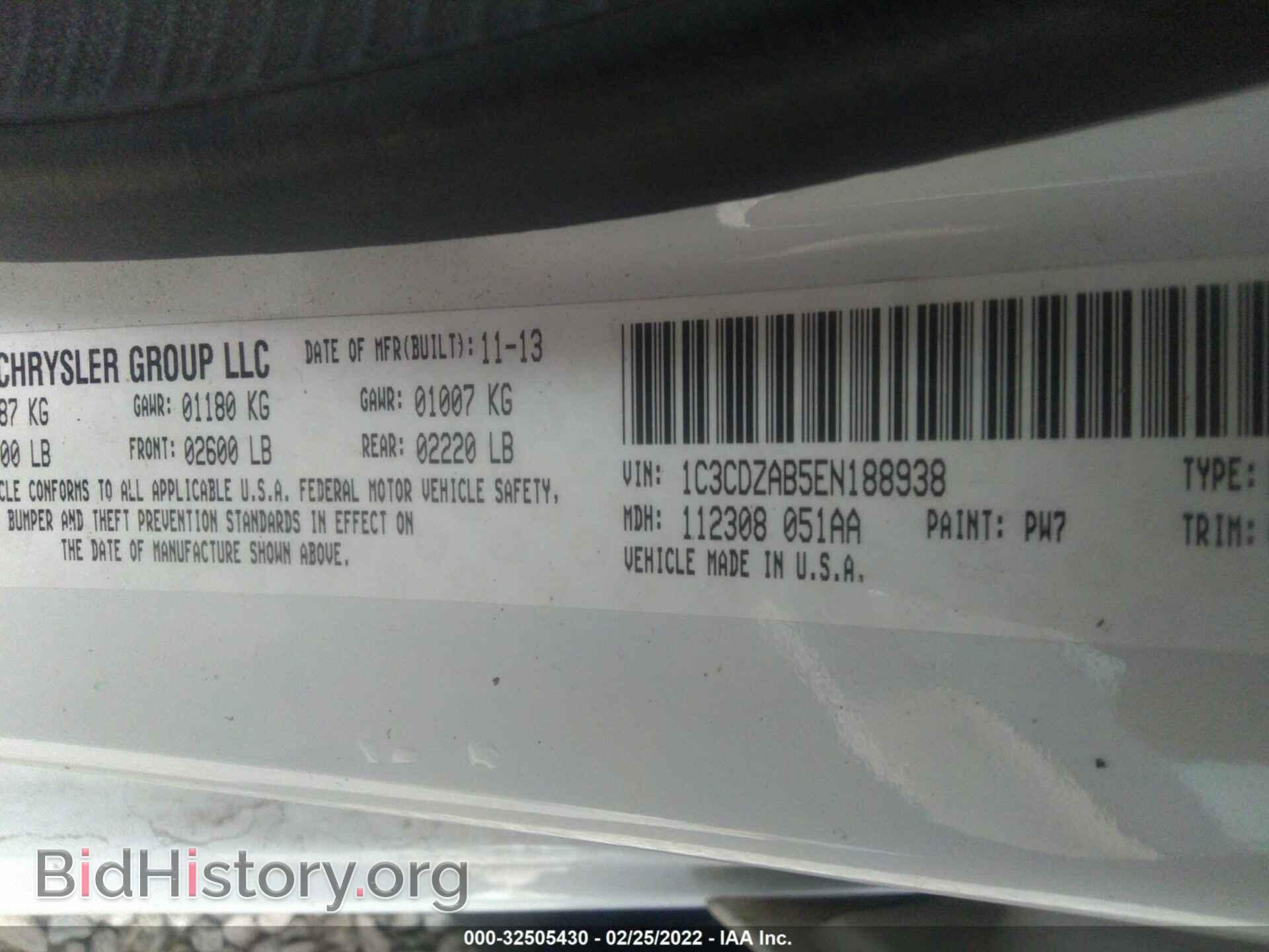 2014 DODGE AVENGER - VIN: 1C3CDZAB5EN188938 - Photo 9