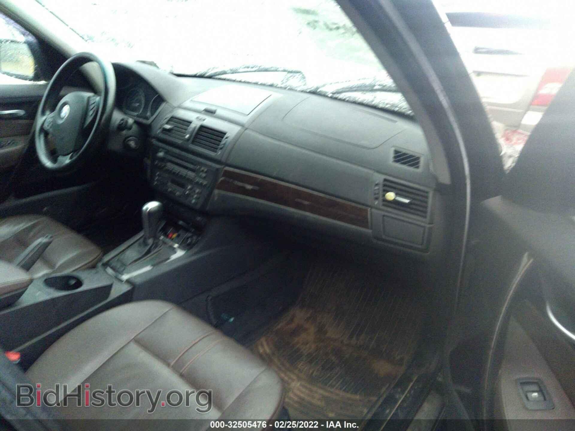 2007 BMW X3 - VIN: WBXPC93497WF16198 - Фото 5