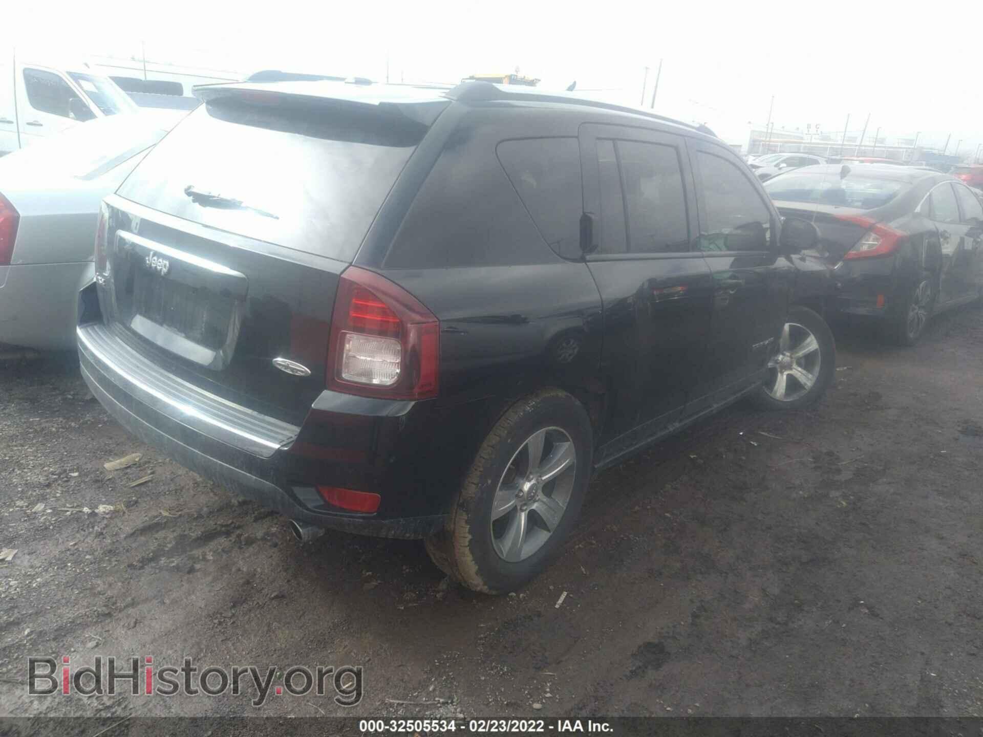 2016 JEEP COMPASS - VIN: 1C4NJDEB2GD764469 - Фото 4