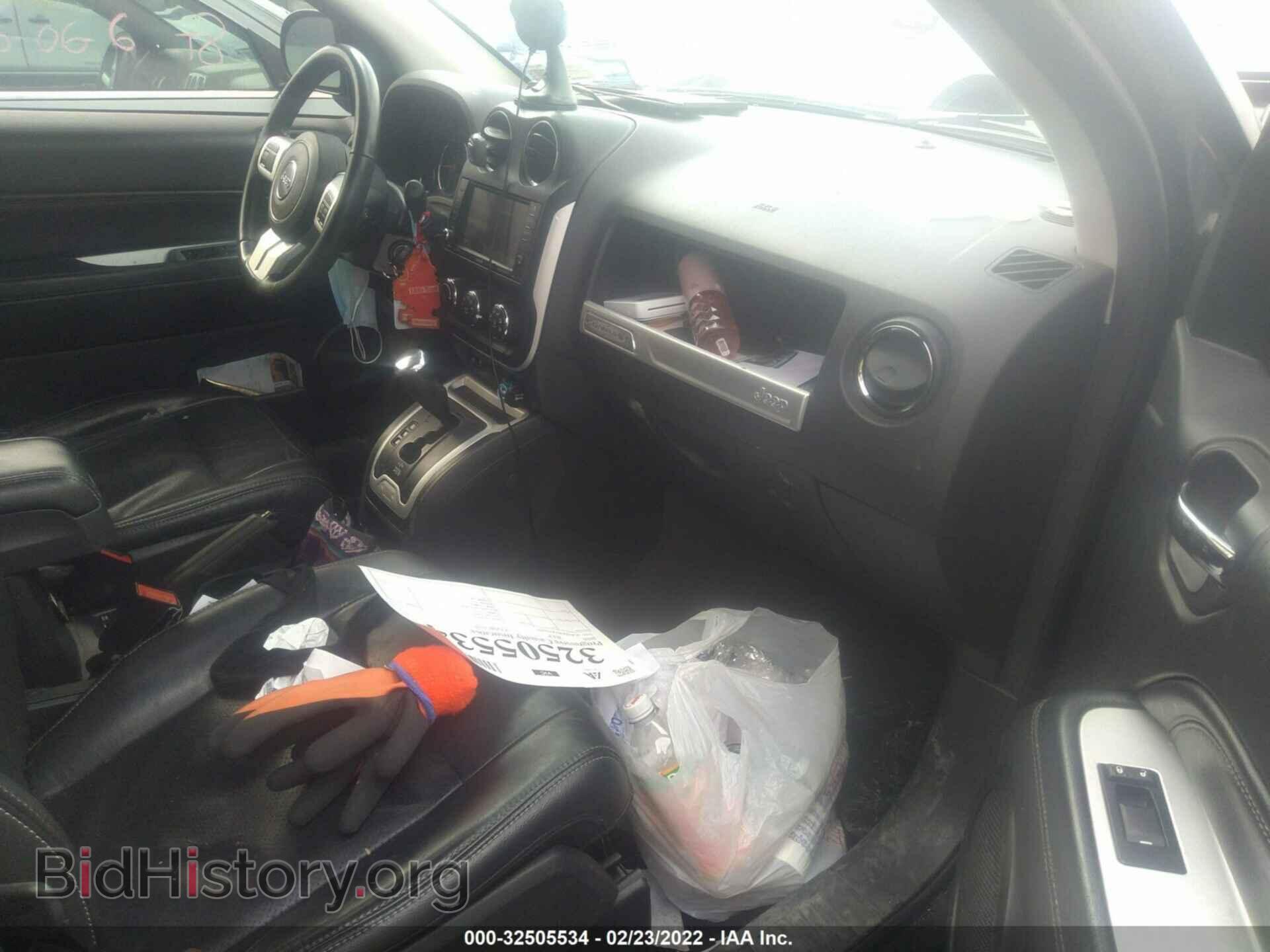 2016 JEEP COMPASS - VIN: 1C4NJDEB2GD764469 - Фото 5