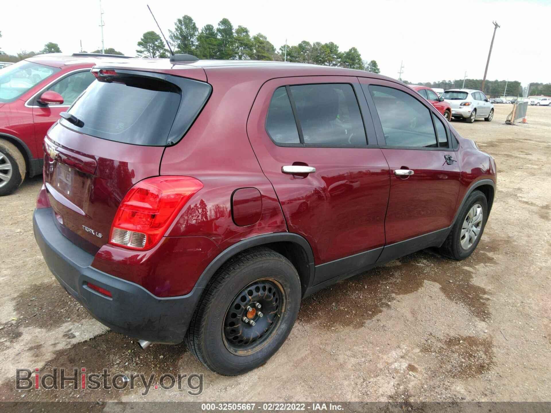 2016 CHEVROLET TRAX - VIN: 3GNCJKSB6GL255843 - Фото 4