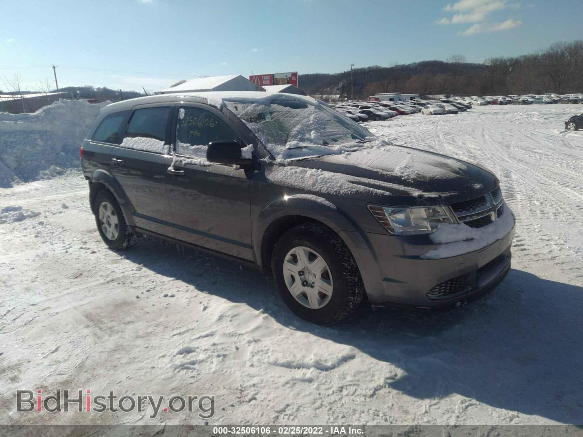 Photo 3C4PDCAB9CT224086 - DODGE JOURNEY 2012