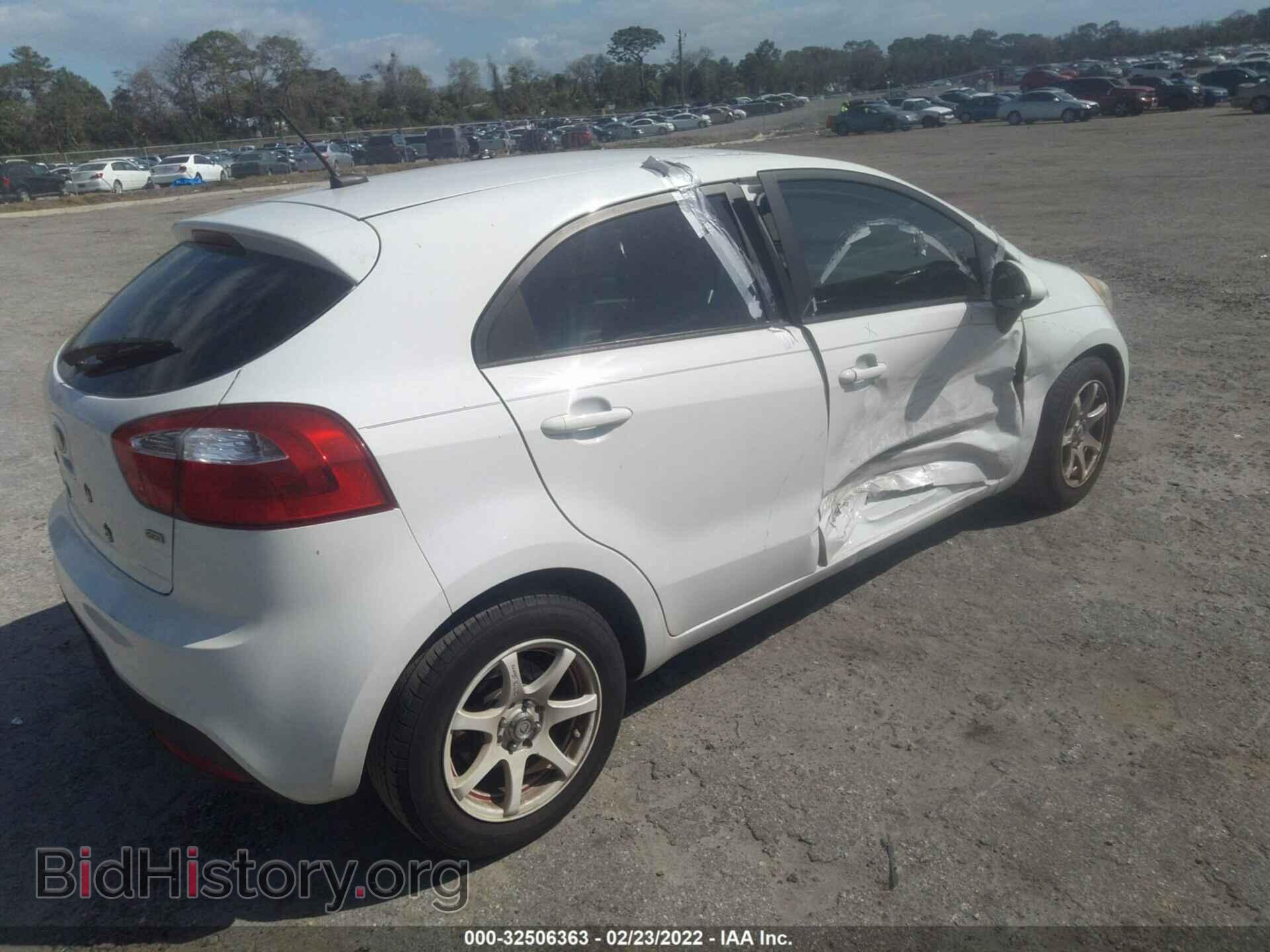 2013 KIA RIO - VIN: KNADM5A31D6176244 - Фото 4