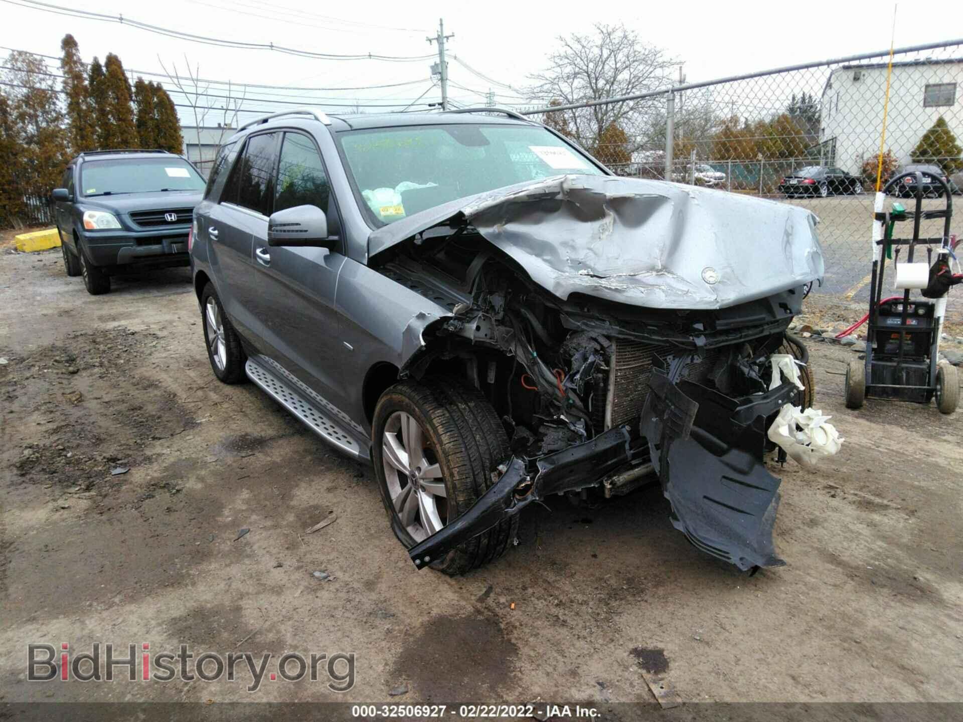 Photo 4JGDA5HB7CA028194 - MERCEDES-BENZ M-CLASS 2012