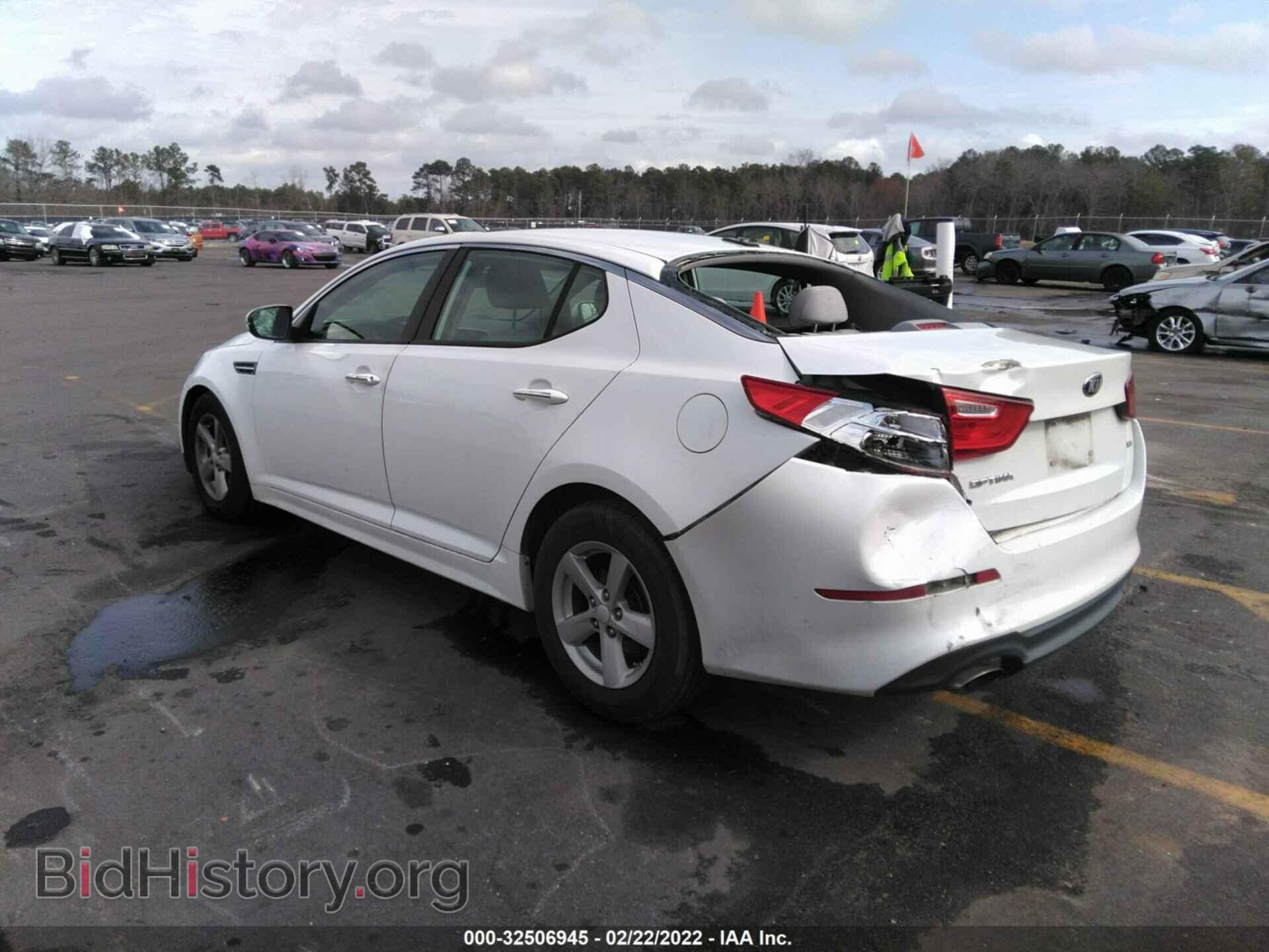 2014 KIA OPTIMA - VIN: 5XXGM4A74EG324368 - Фото 3