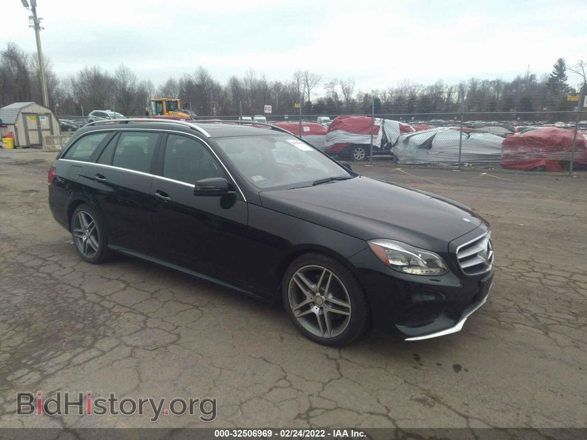 Photo WDDHH8JB5EB003200 - MERCEDES-BENZ E-CLASS 2014