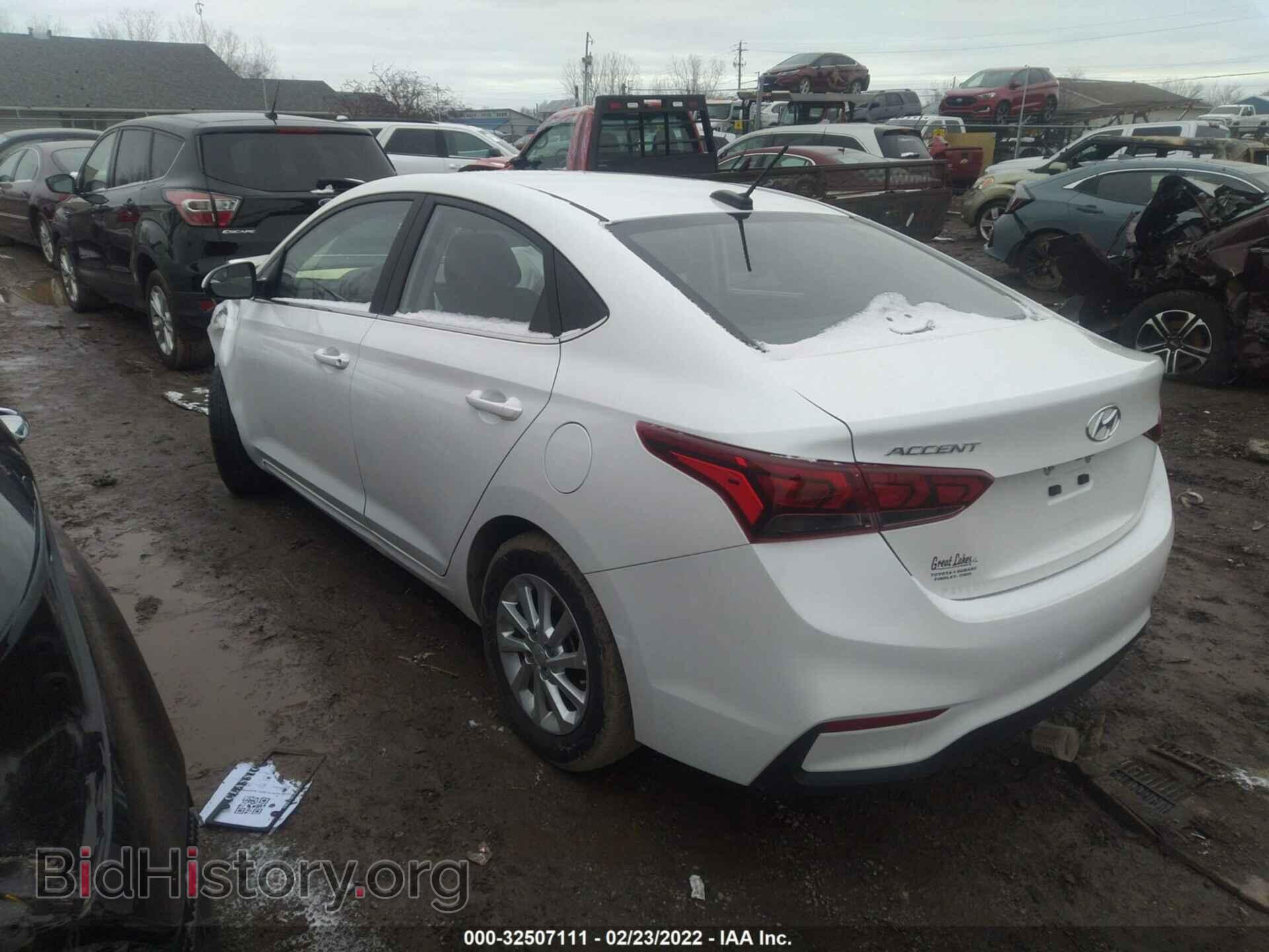 2020 HYUNDAI ACCENT - VIN: 3KPC24A61LE120645 - Фото 3