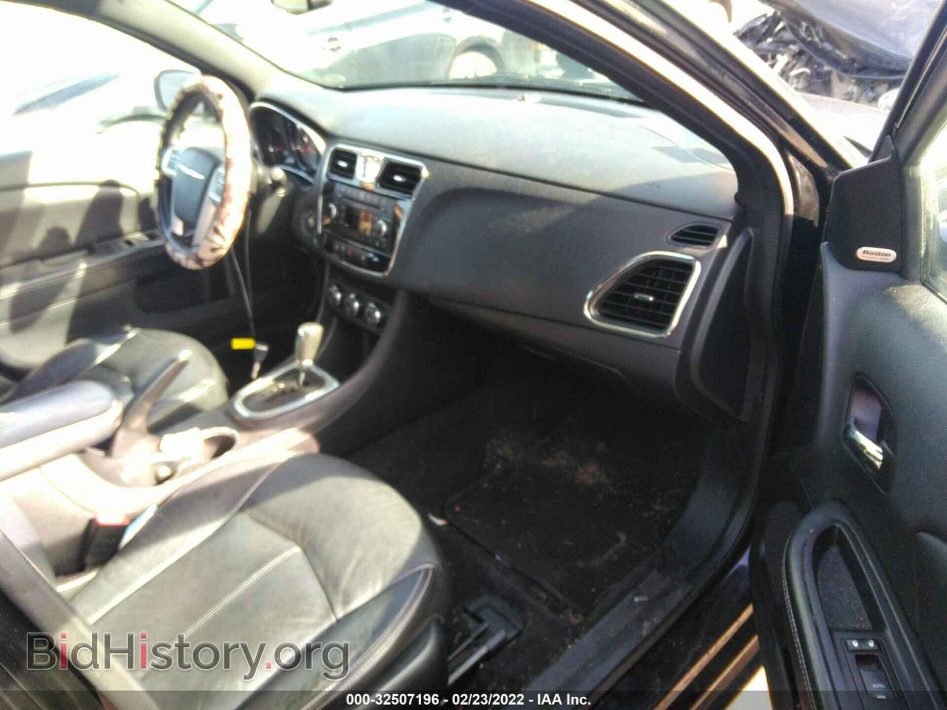 2013 CHRYSLER 200 - VIN: 1C3CCBCB4DN721562 - Фото 5
