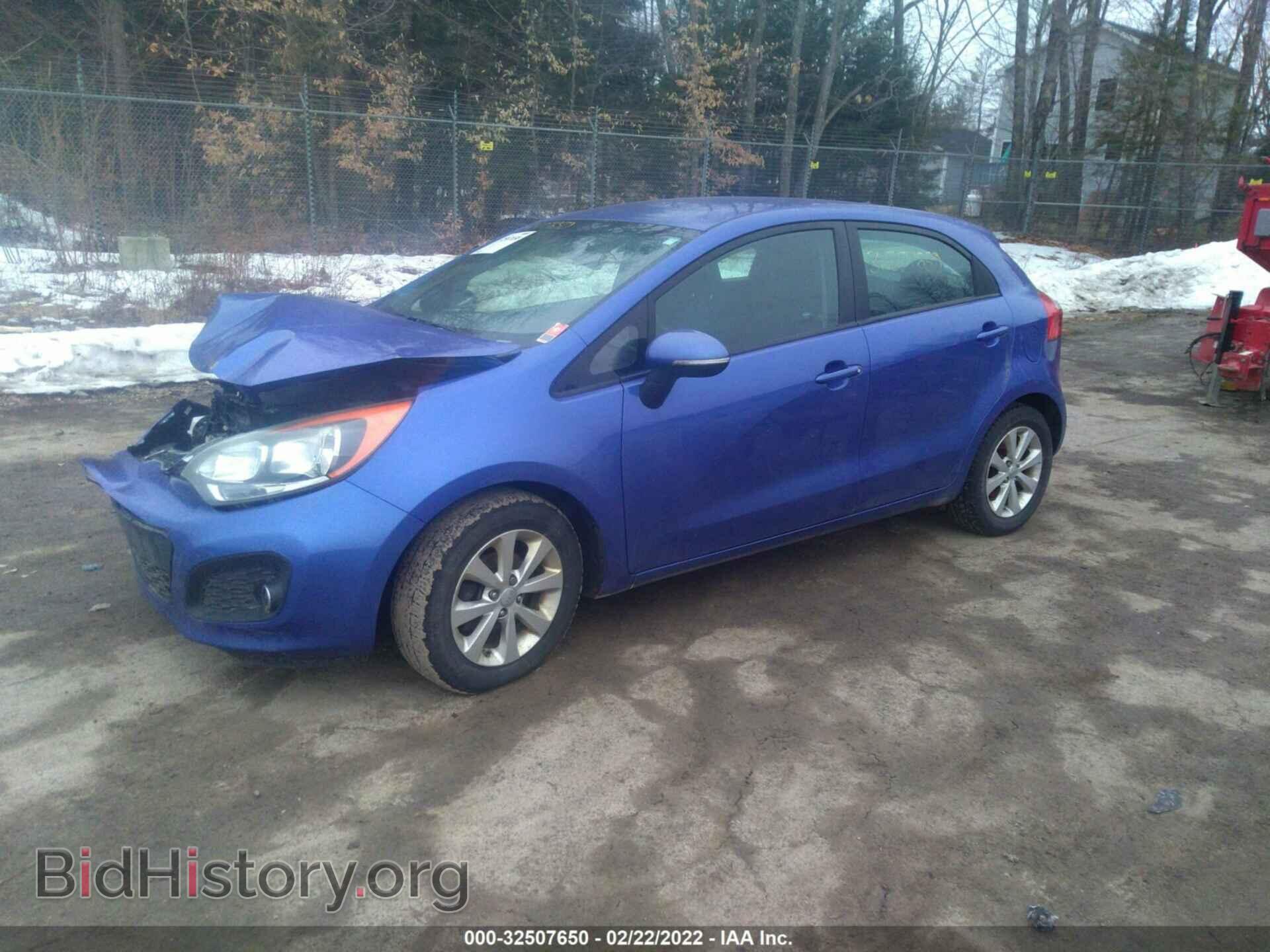 2013 KIA RIO - VIN: KNADN5A33D6112560 - Фото 2