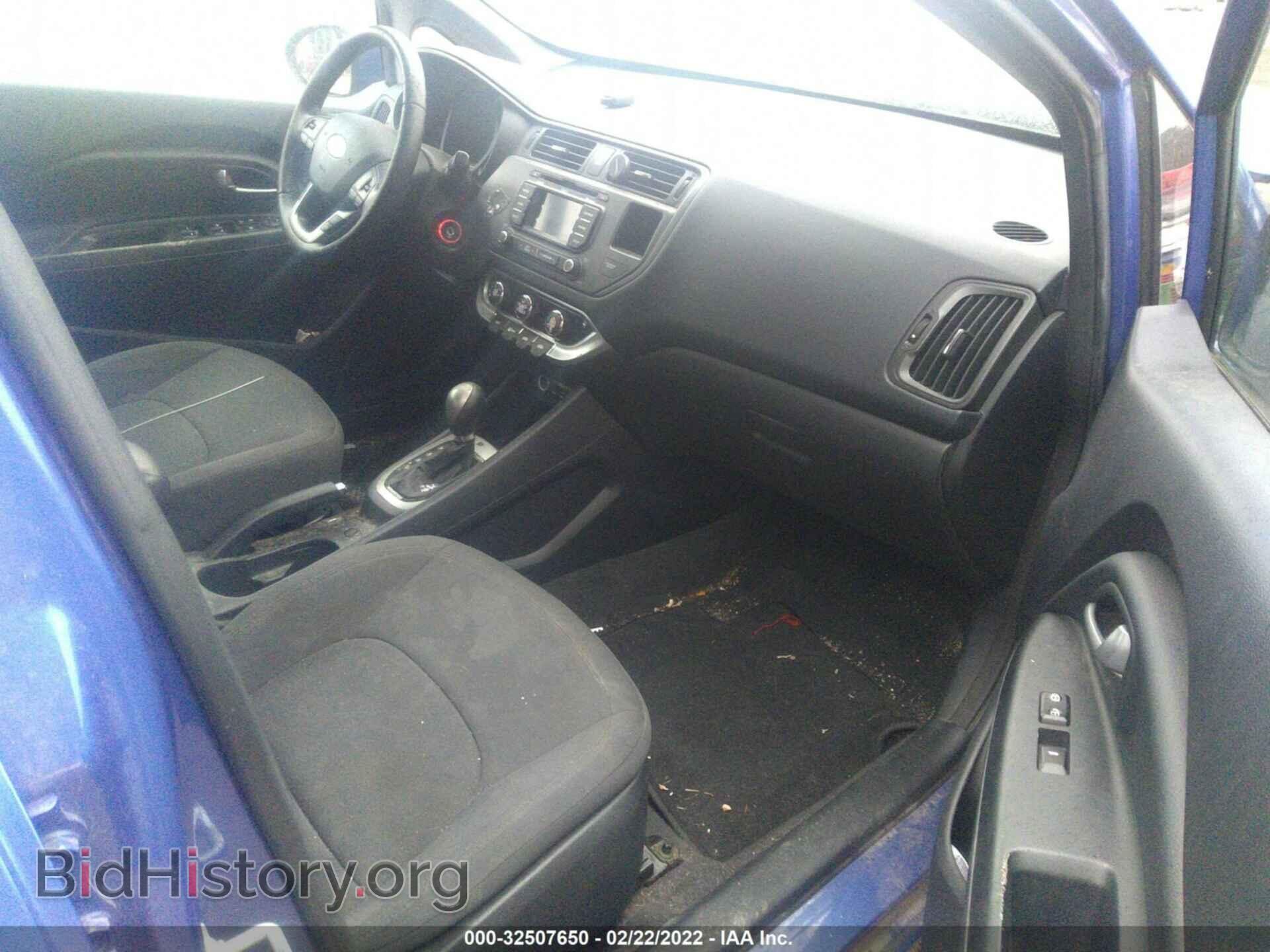 2013 KIA RIO - VIN: KNADN5A33D6112560 - Фото 5