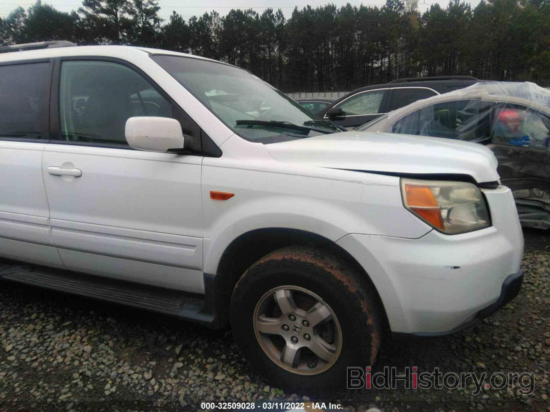 Photo 5FNYF28606B002265 - HONDA PILOT 2006