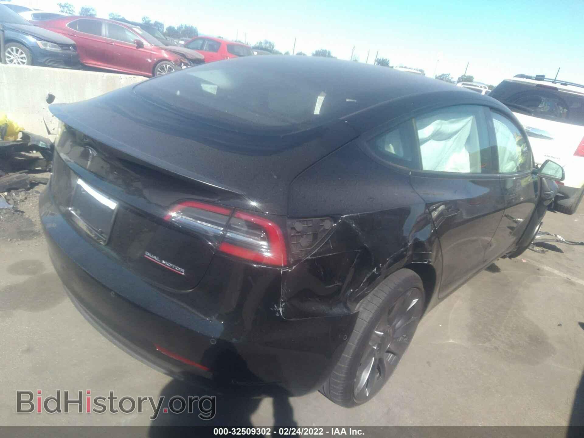 2022 TESLA MODEL 3 - VIN: 5YJ3E1EC4NF169583 - Фото 4