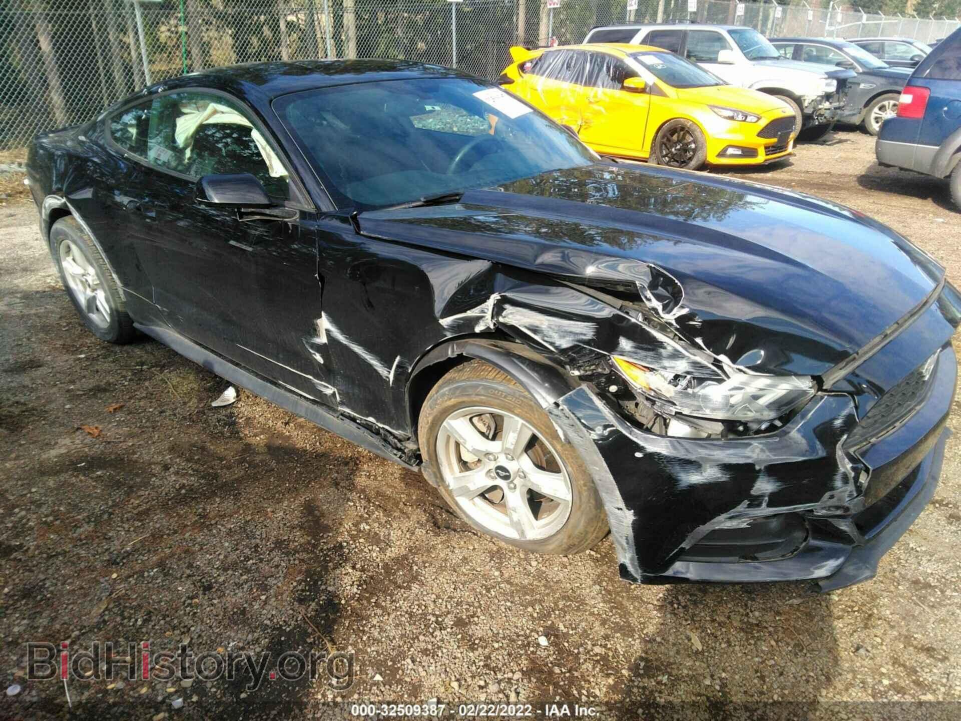Фотография 1FA6P8AM2H5345007 - FORD MUSTANG 2017