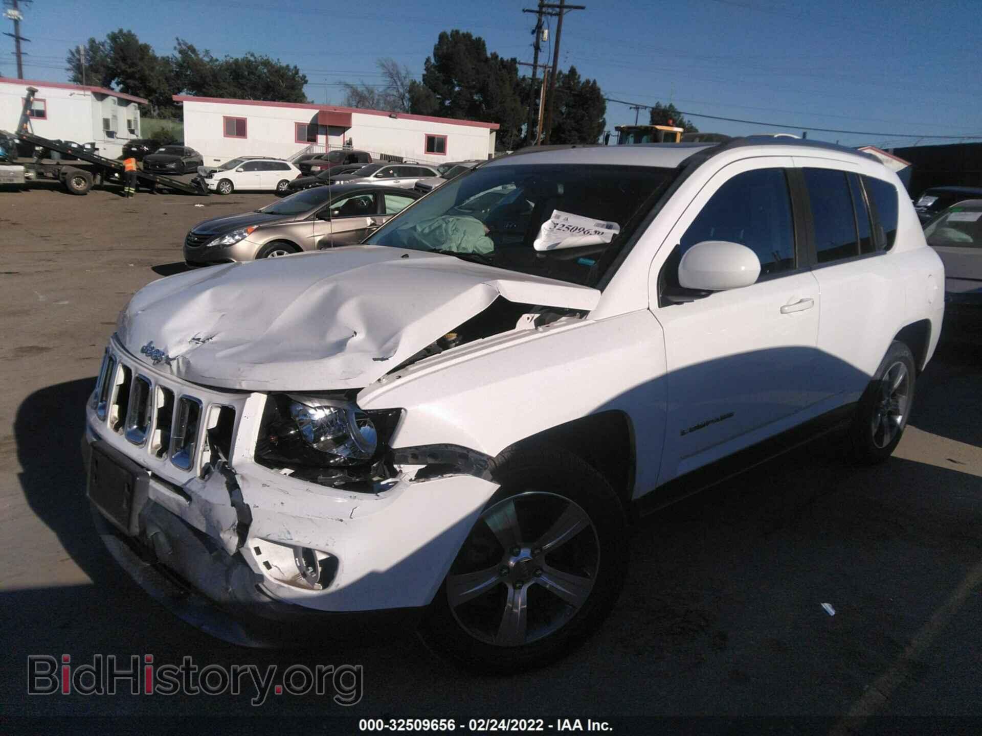 2016 JEEP COMPASS - VIN: 1C4NJCEAXGD590667 - Фото 2