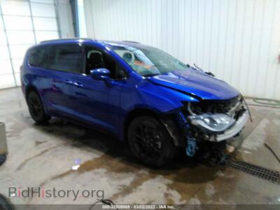 2020 Chrysler PACIFICA Launch Edition, blue — VIN 2C4RC3BG9LR278173, IAAI