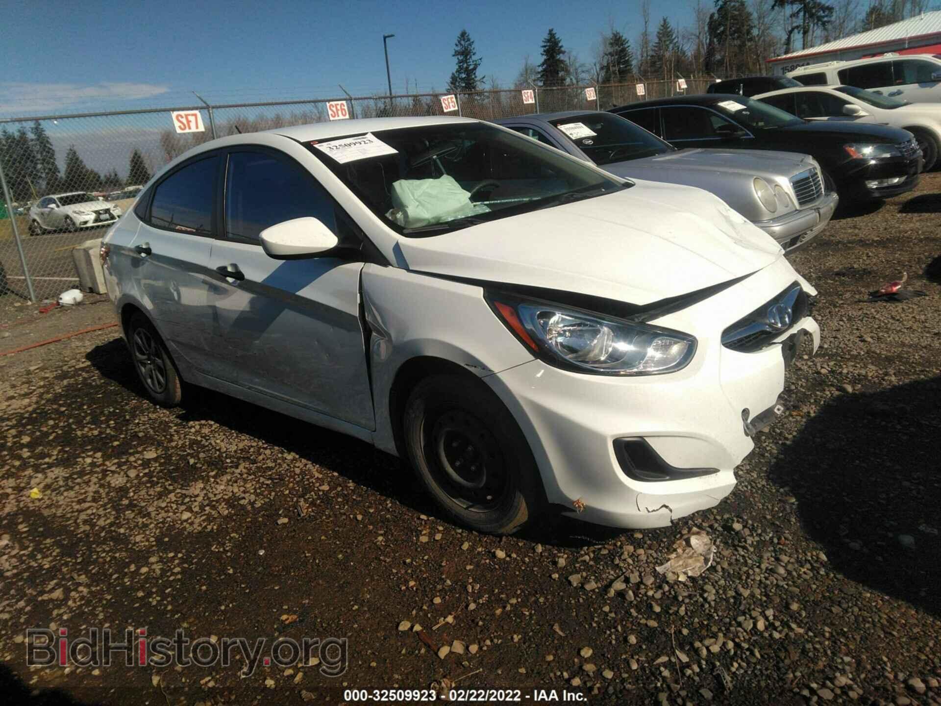 Фотография KMHCT4AE4CU072544 - HYUNDAI ACCENT 2012