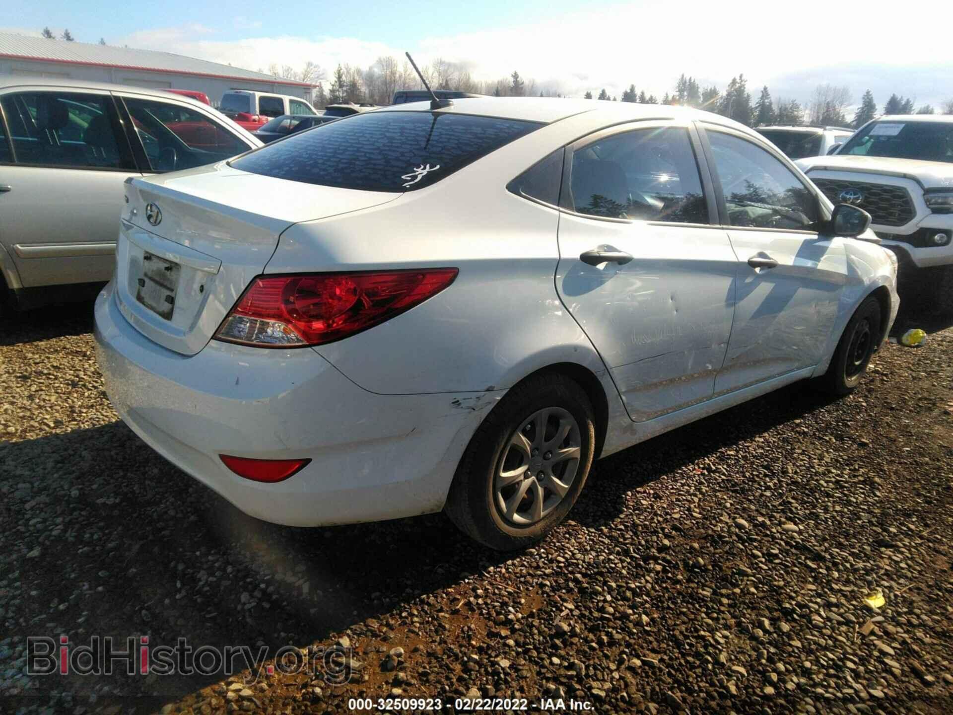 2012 HYUNDAI ACCENT - VIN: KMHCT4AE4CU072544 - Фото 4