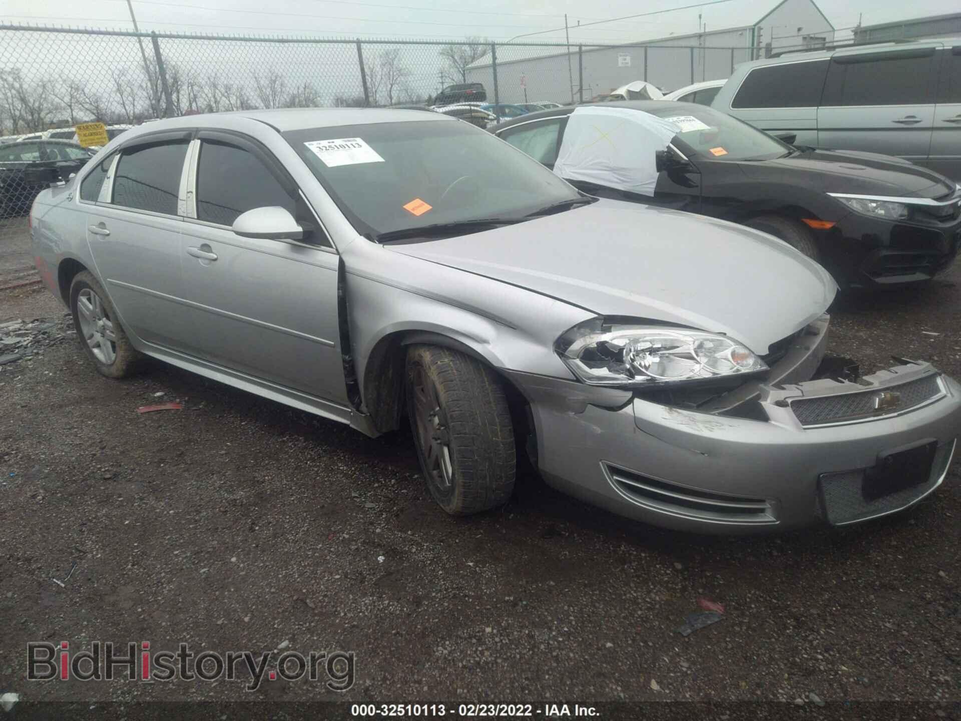 Photo 2G1WG5E30C1255237 - CHEVROLET IMPALA 2012