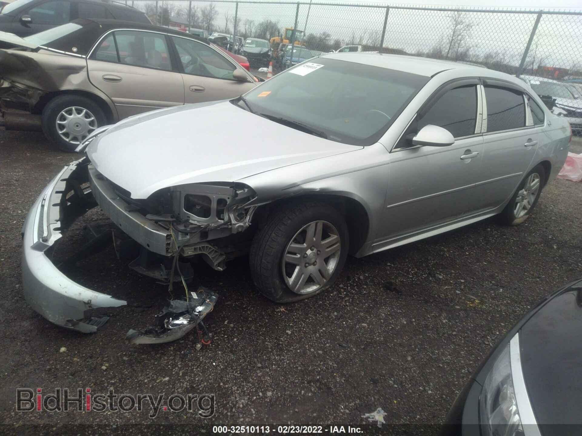 2012 CHEVROLET IMPALA - VIN: 2G1WG5E30C1255237 - Фото 2