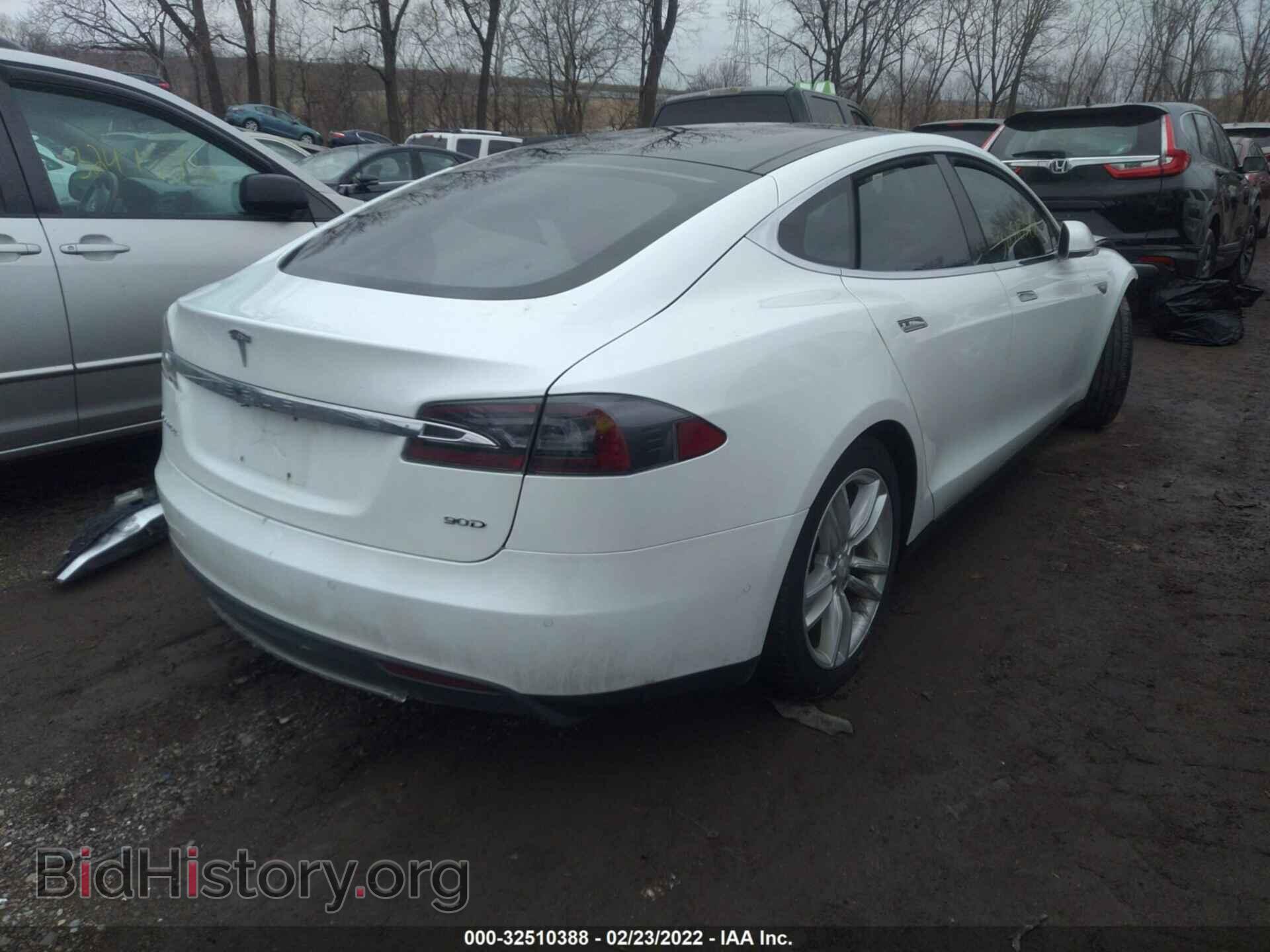 2015 TESLA MODEL S - VIN: 5YJSA1V2XFF097871 - Фото 4